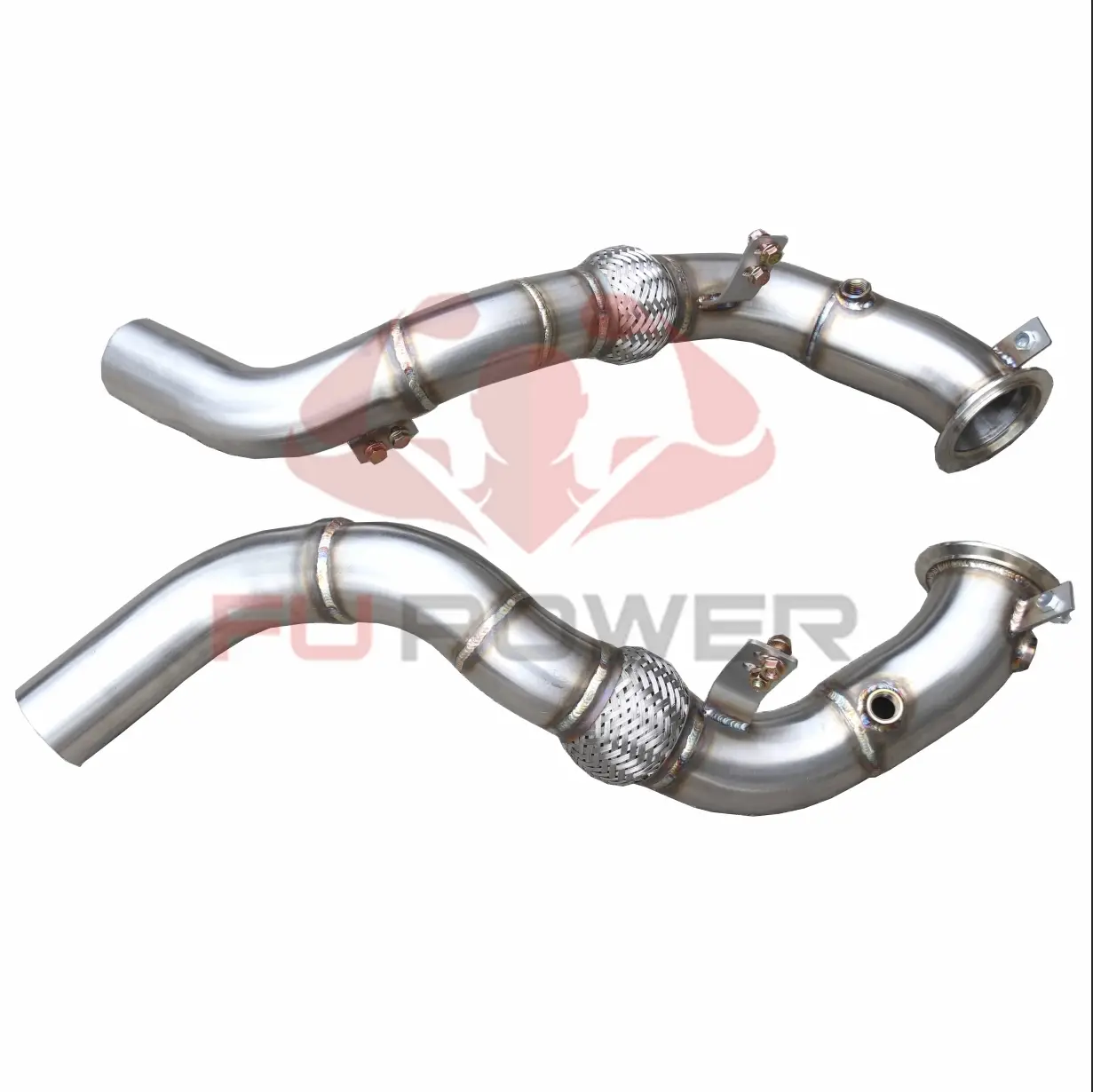 Tubo de escape de alto rendimiento para BMW X5M F85 X6M F86 SUS304 Bajante de acero inoxidable 1