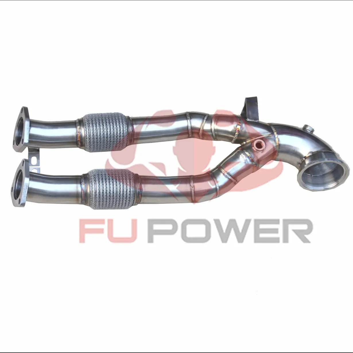 2017+ アウディ RS3 8V.2 / TTRS 8S レースパイプ ダウンパイプ用 1