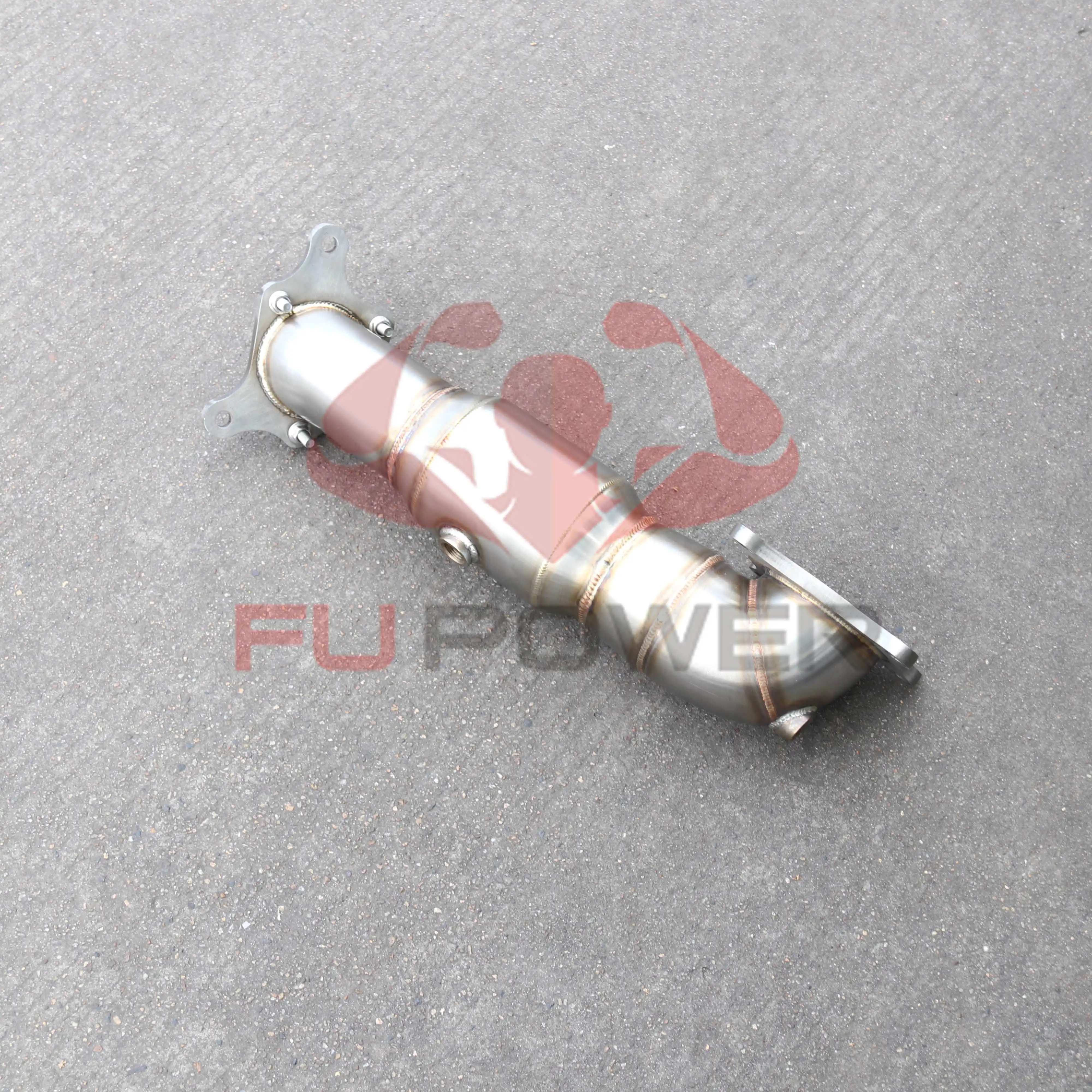 大容量ダウンパイプ 2017-21 ホンダ シビック TYPE-R FK8 2.0T マフラー用 1