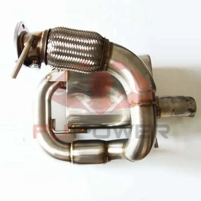 Performance exhaust manifold pipe For Polaris Ver2 exhaust pipe manifold and gasket combo special header 1