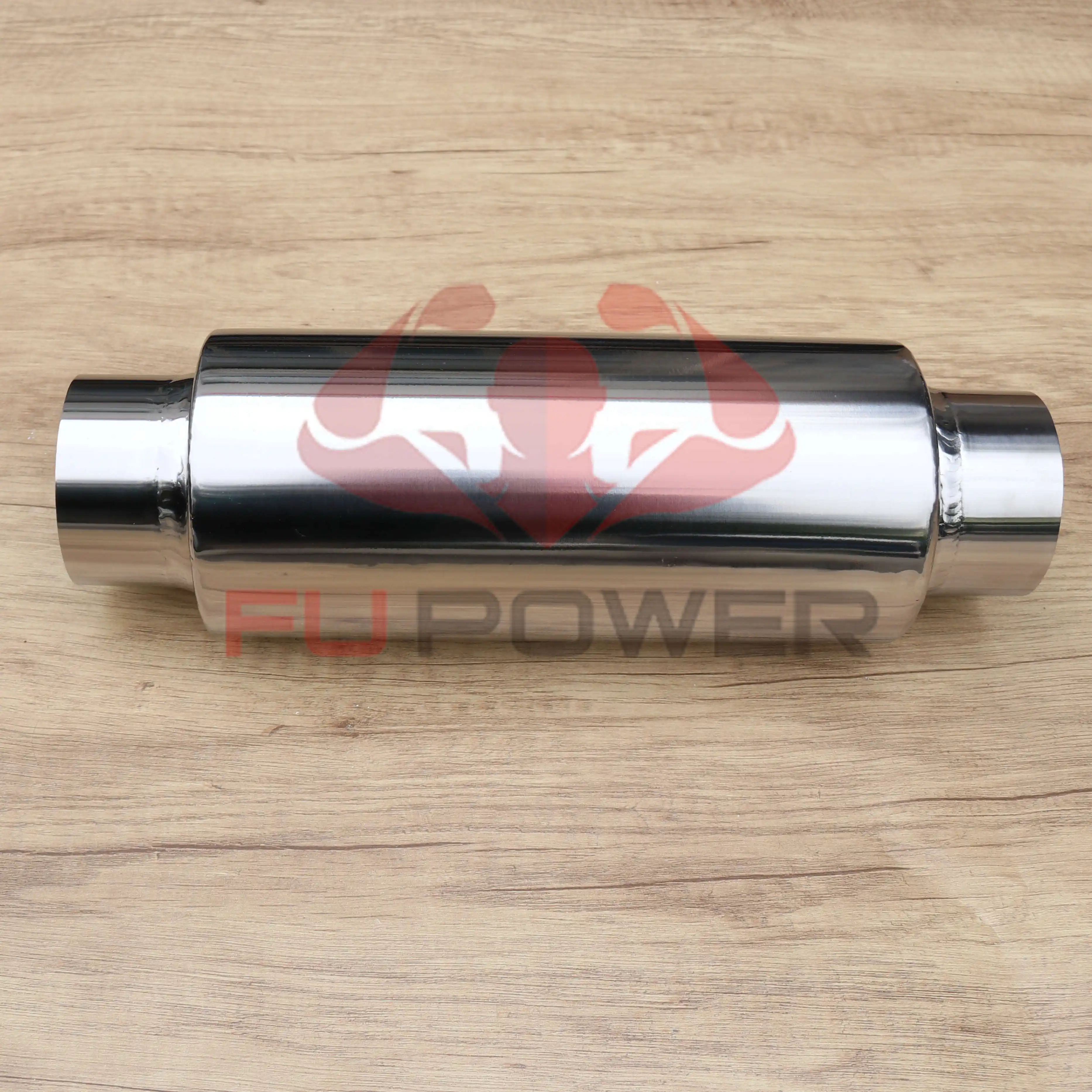 Titanium Universal Mufflers with Exhaust Tip 3inch inlet 1