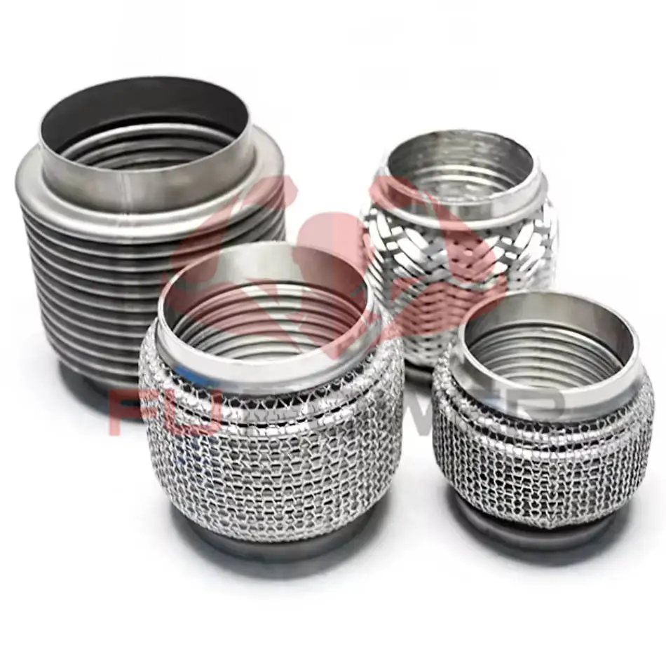 El mejor precio a 1,75 /2,5/3 /3,5/4 OD escape de titanio Super Rib Fuelle juntas flexibles 1