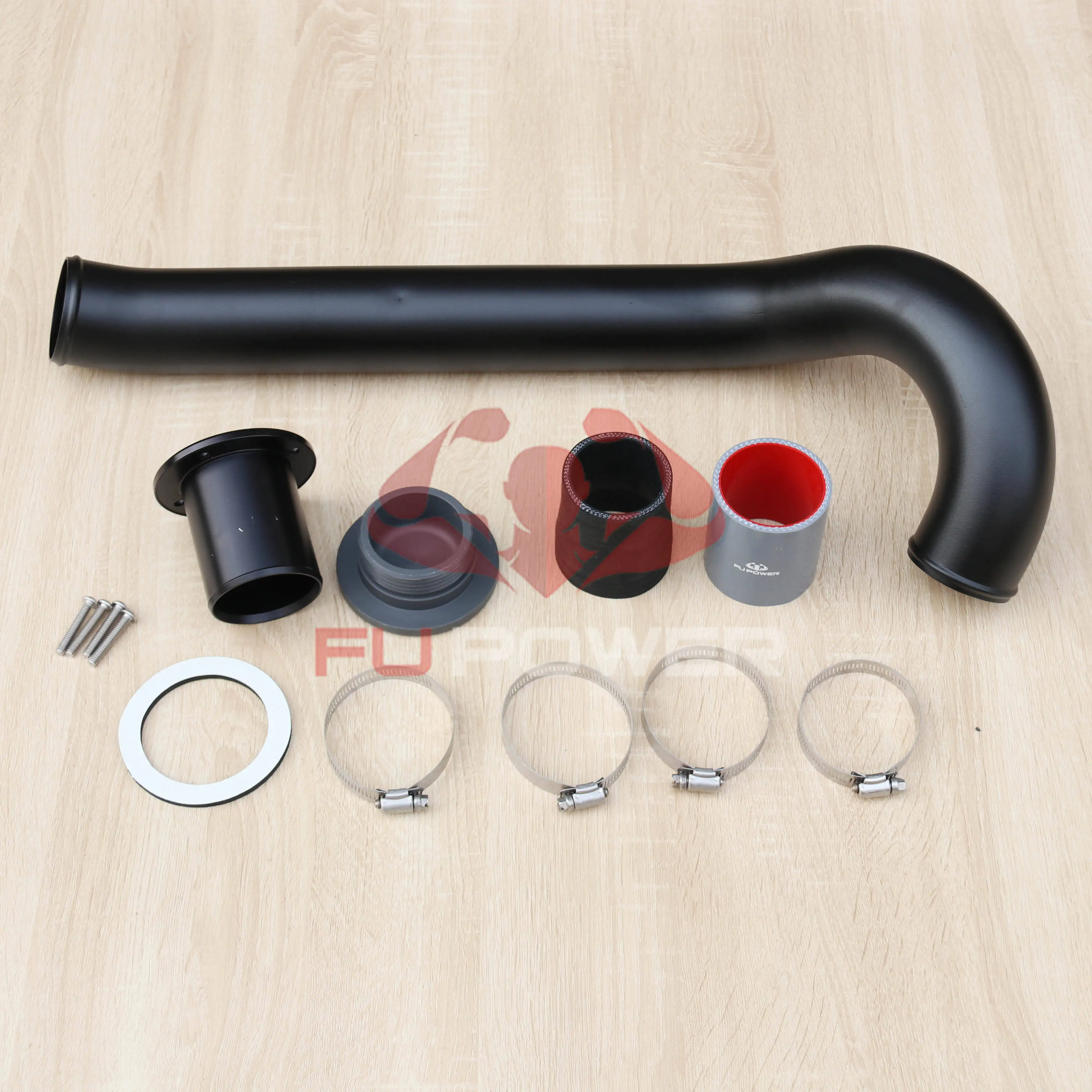 Tubo de escape inoxidável por 4