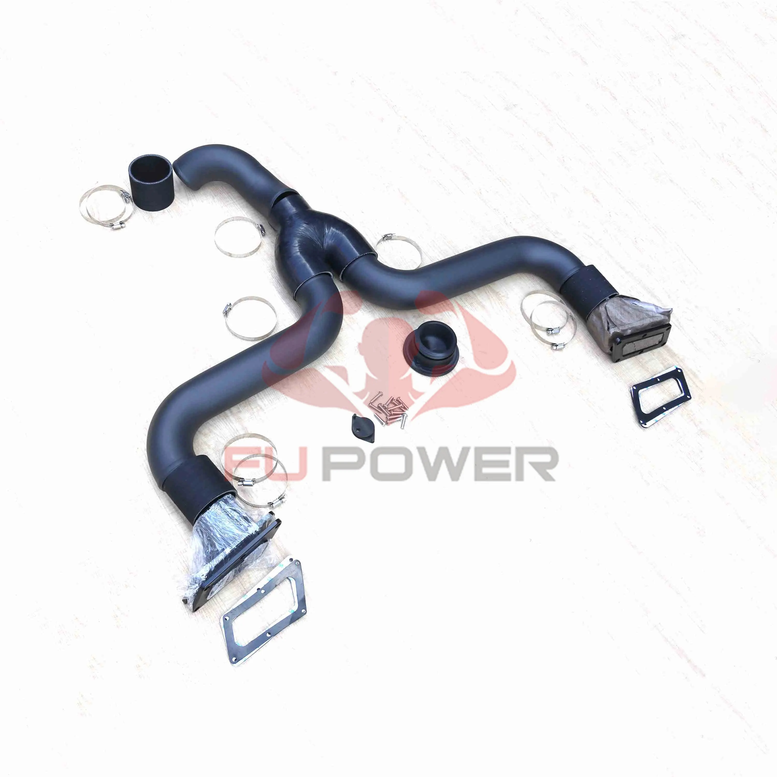 Tubo de escape de acero inoxidable de Fupower 5