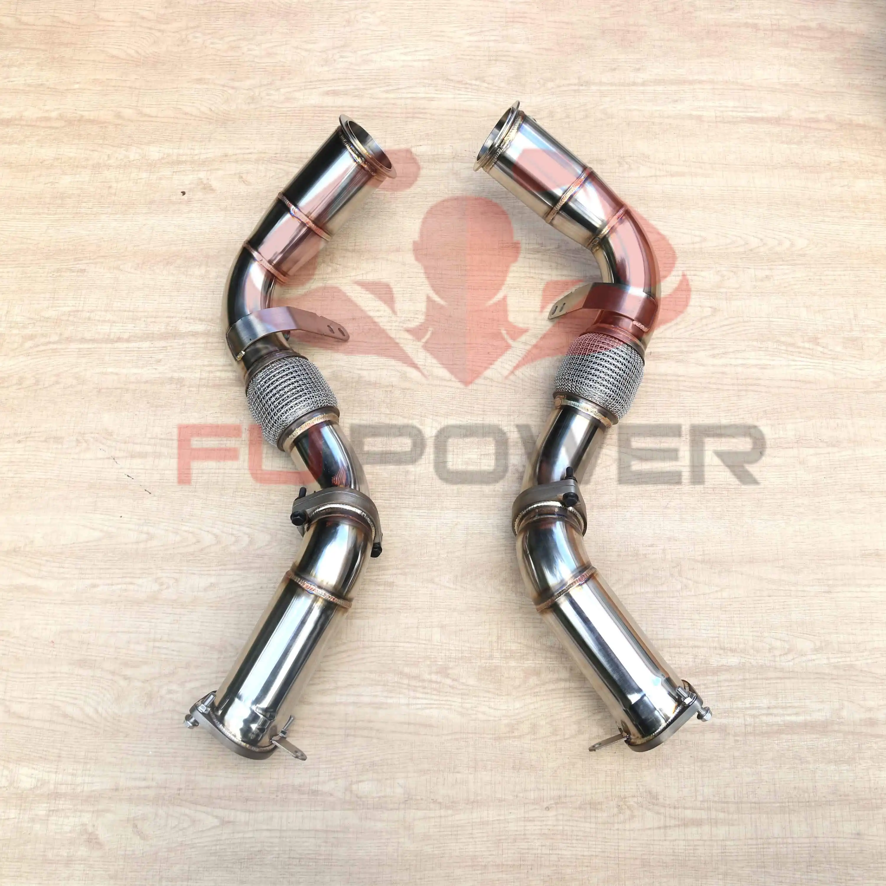 Para BMW X5M X6M Competition S68 Sistema completo de bajantes 1