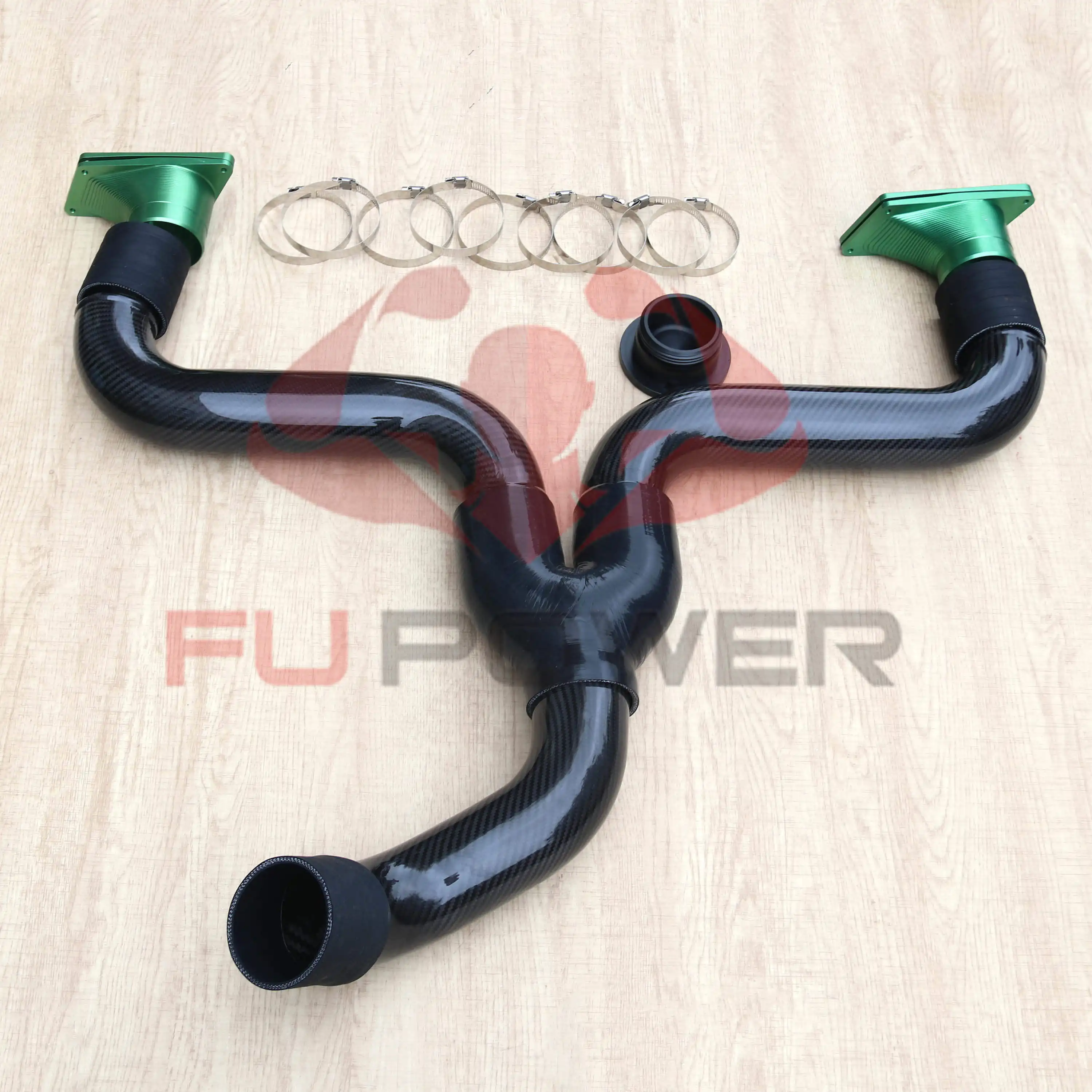 Tubo de escape ovalado de Fupower 7