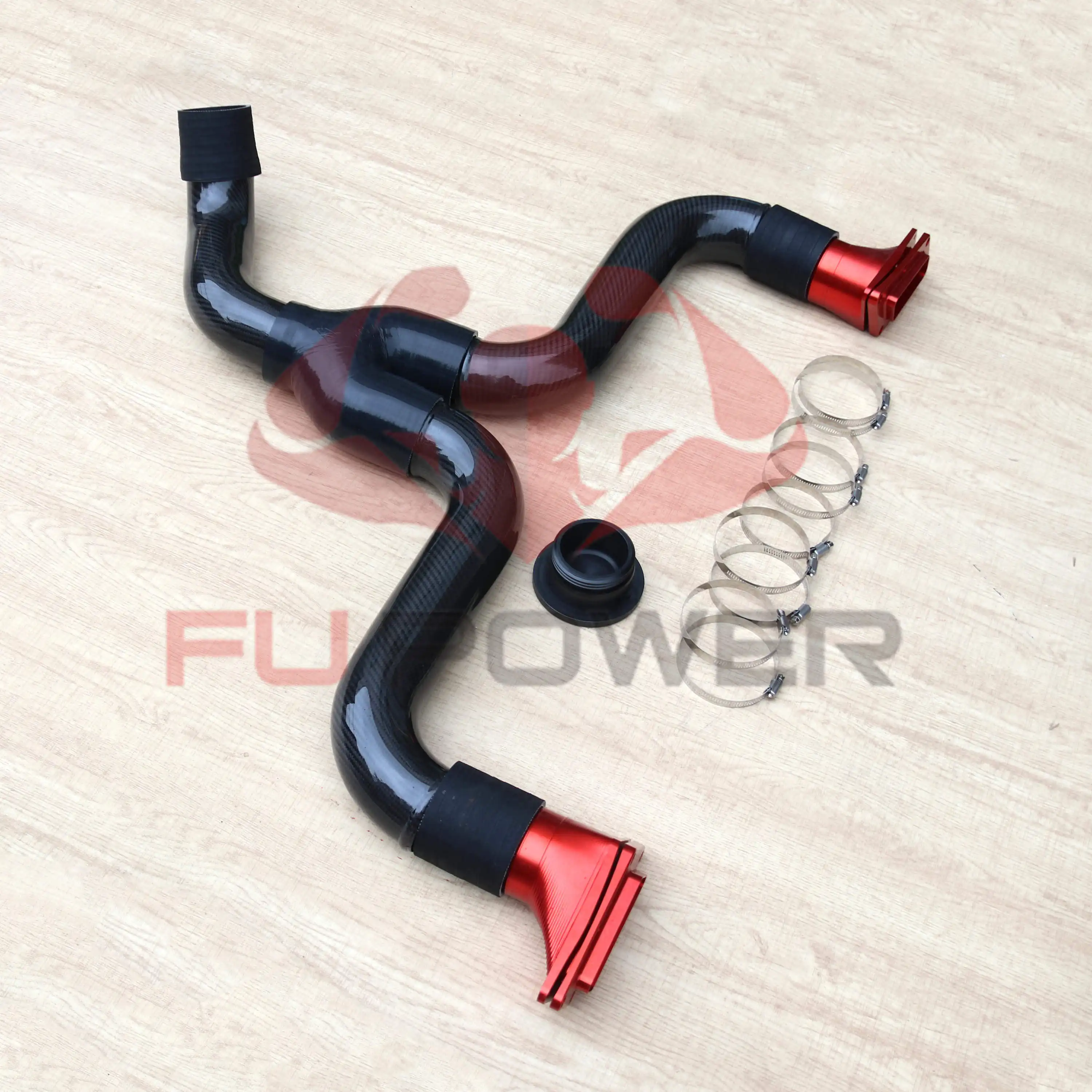 Tubo de escape ovalado de Fupower 6