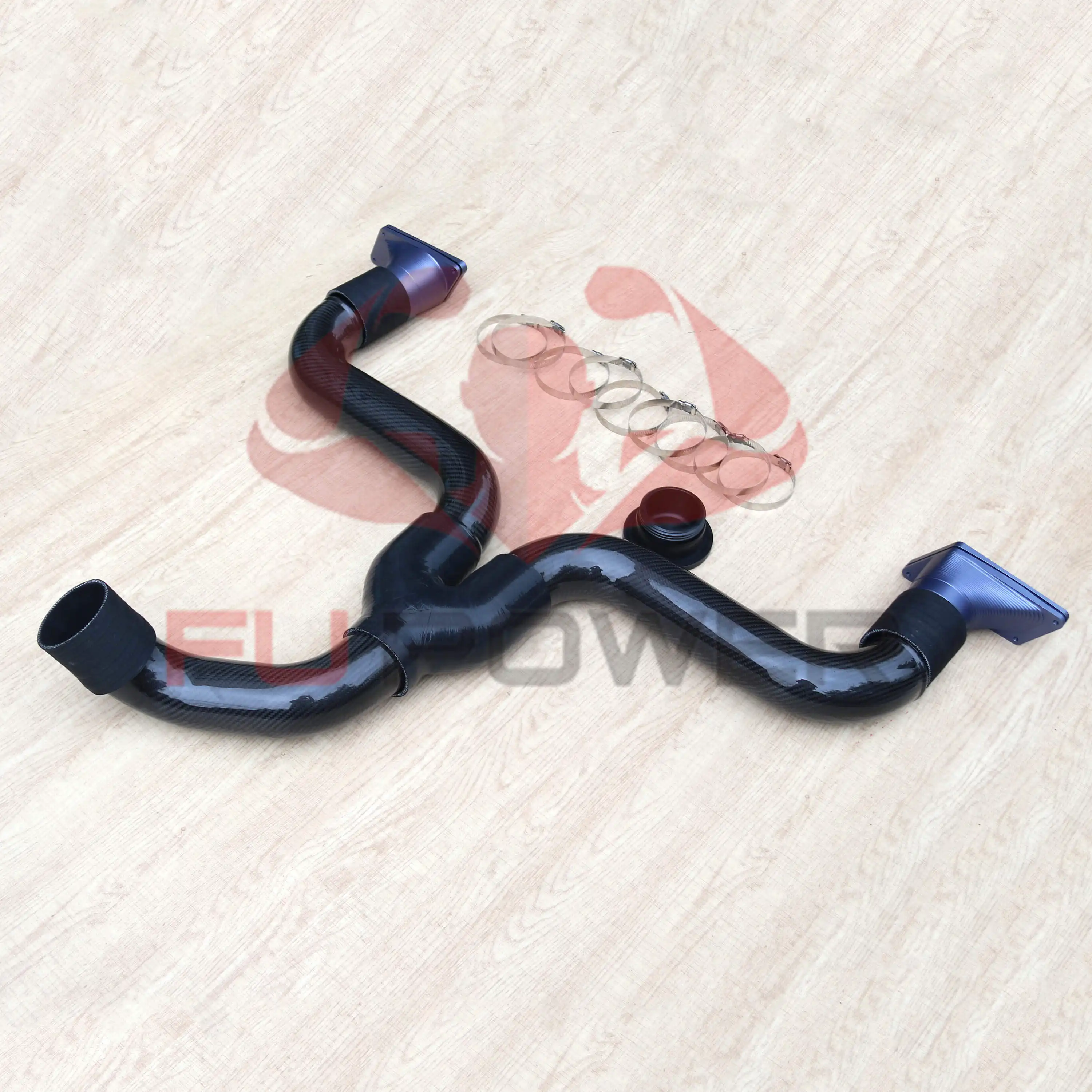 Tubo de escape ovalado de Fupower 5