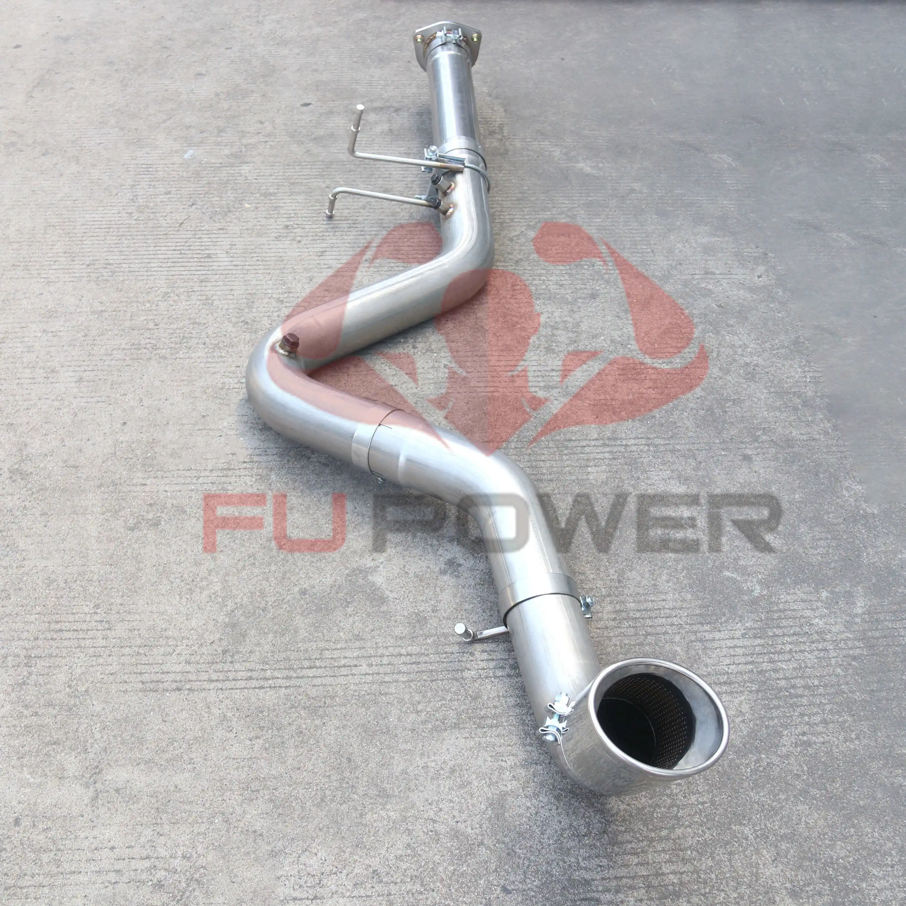 Stainless Steel cat-Back Performance Exhaust System 2007.5-2017 GM 6.6L Duramax 1