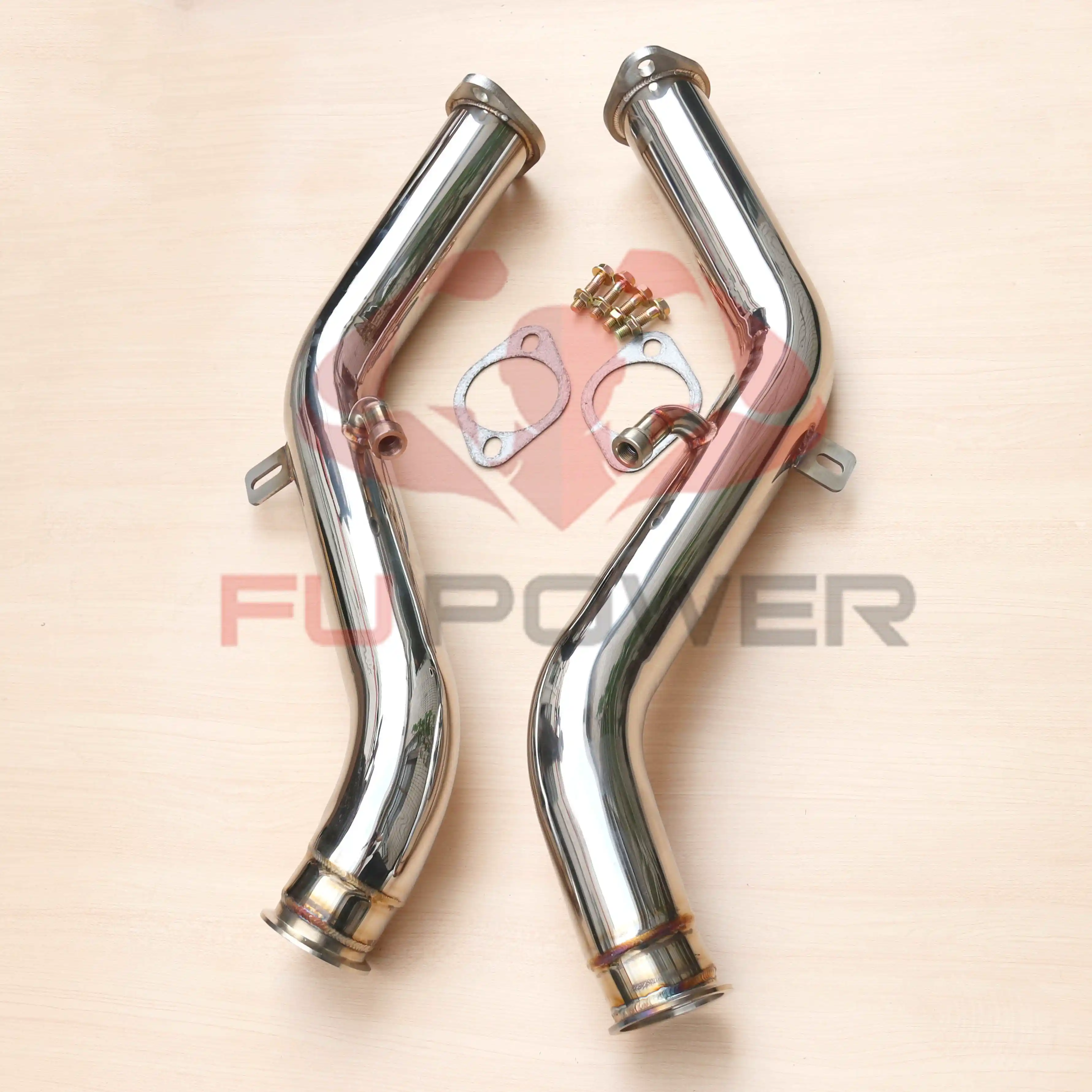 2016-2023+ 400Z Q50 Q60 VR30DDTT 3 FULL DOWNPIPES 1