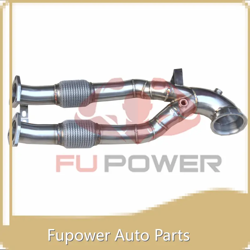 Tubo de escape personalizado Fupower Fabricante de tubos de escape personalizados 1