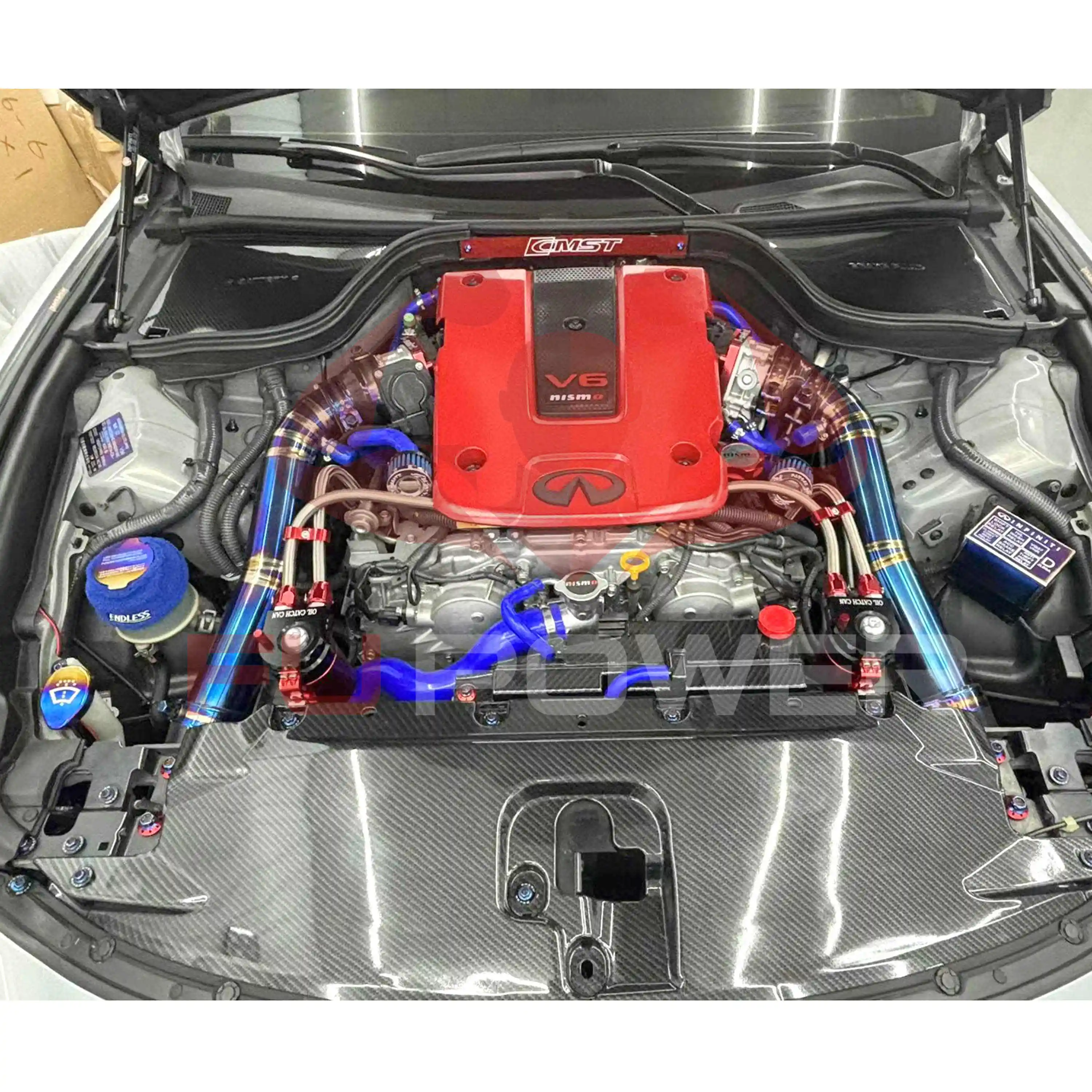 日産 350Z VQ35HR 370z チタンリレーボックスインフィニティ G35 G37 q40 q60 VQ37VHR 1