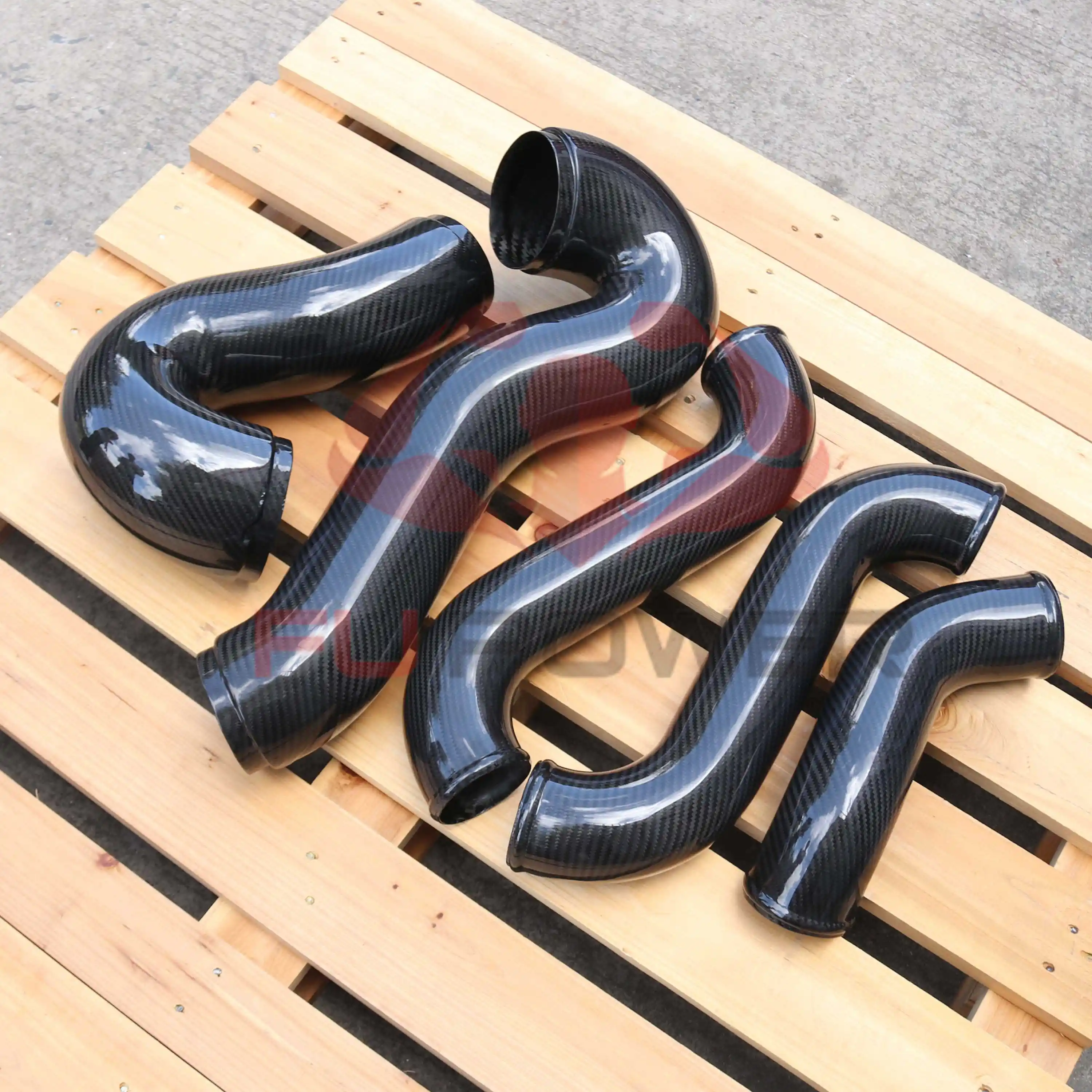 Pipes de carbone à asturation d'admission à air personnalisé pour BMW Ford Dodge GM 1