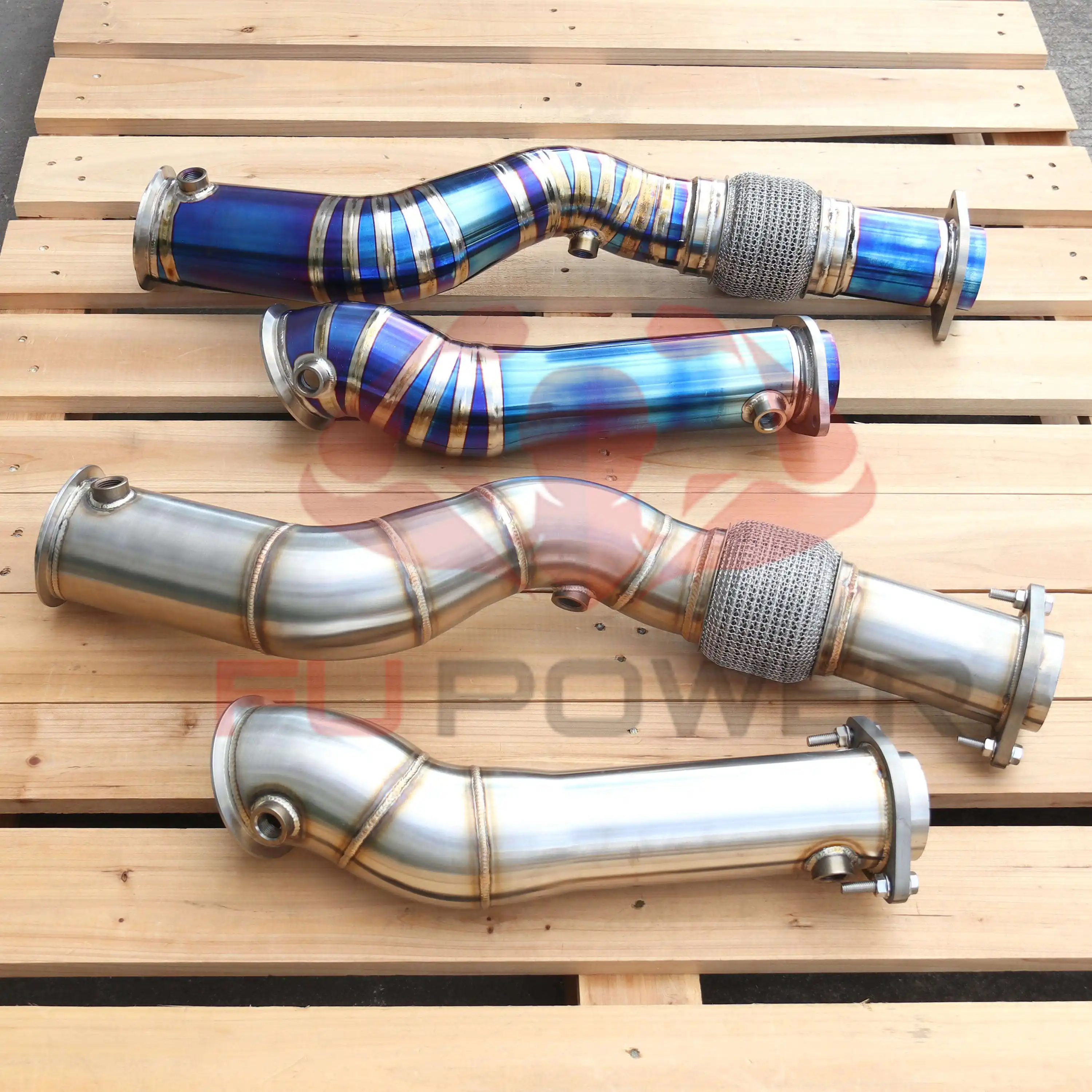 Accesorios para tubos de escape de Fupower-1 1