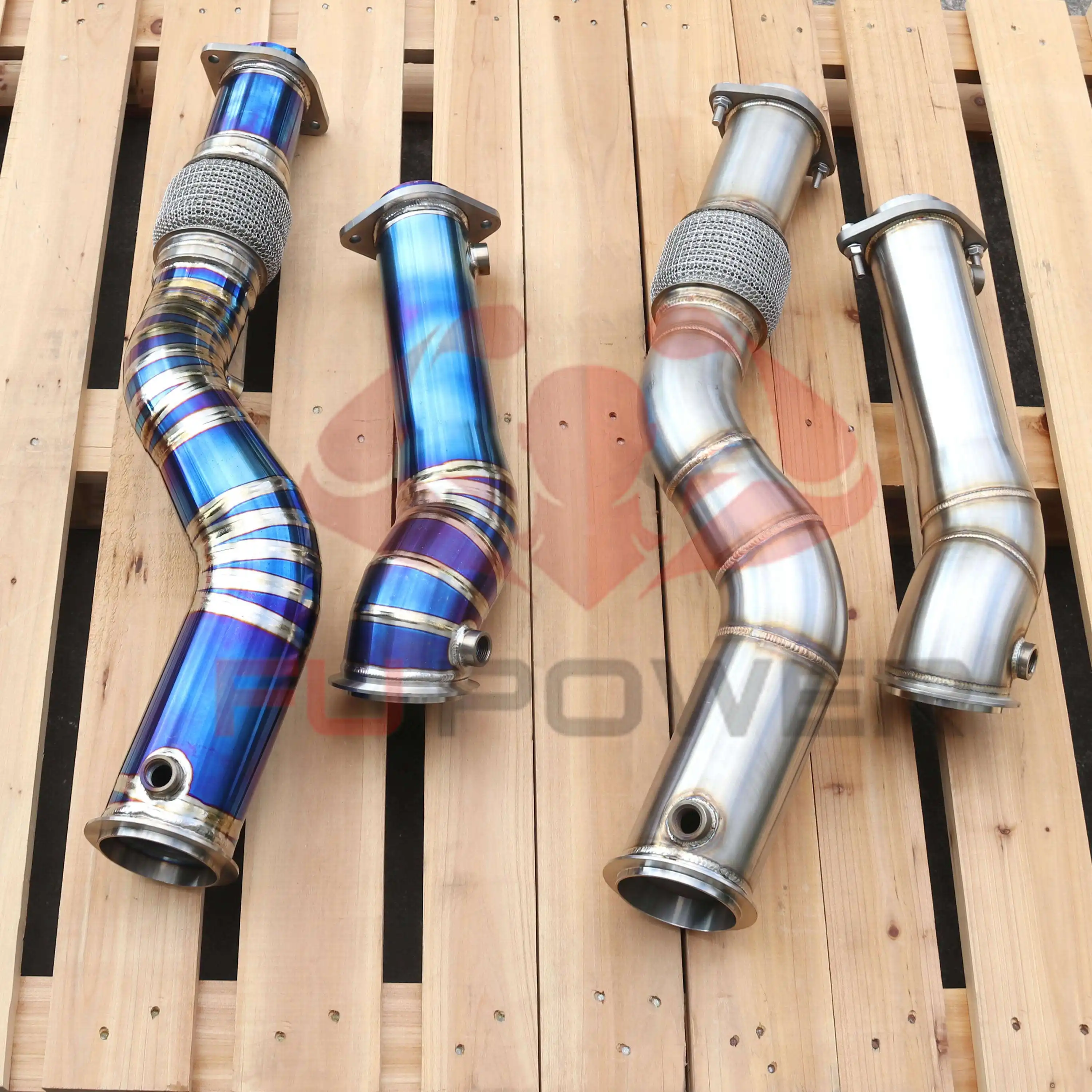 Accesorios para tubos de escape de Fupower-1 3