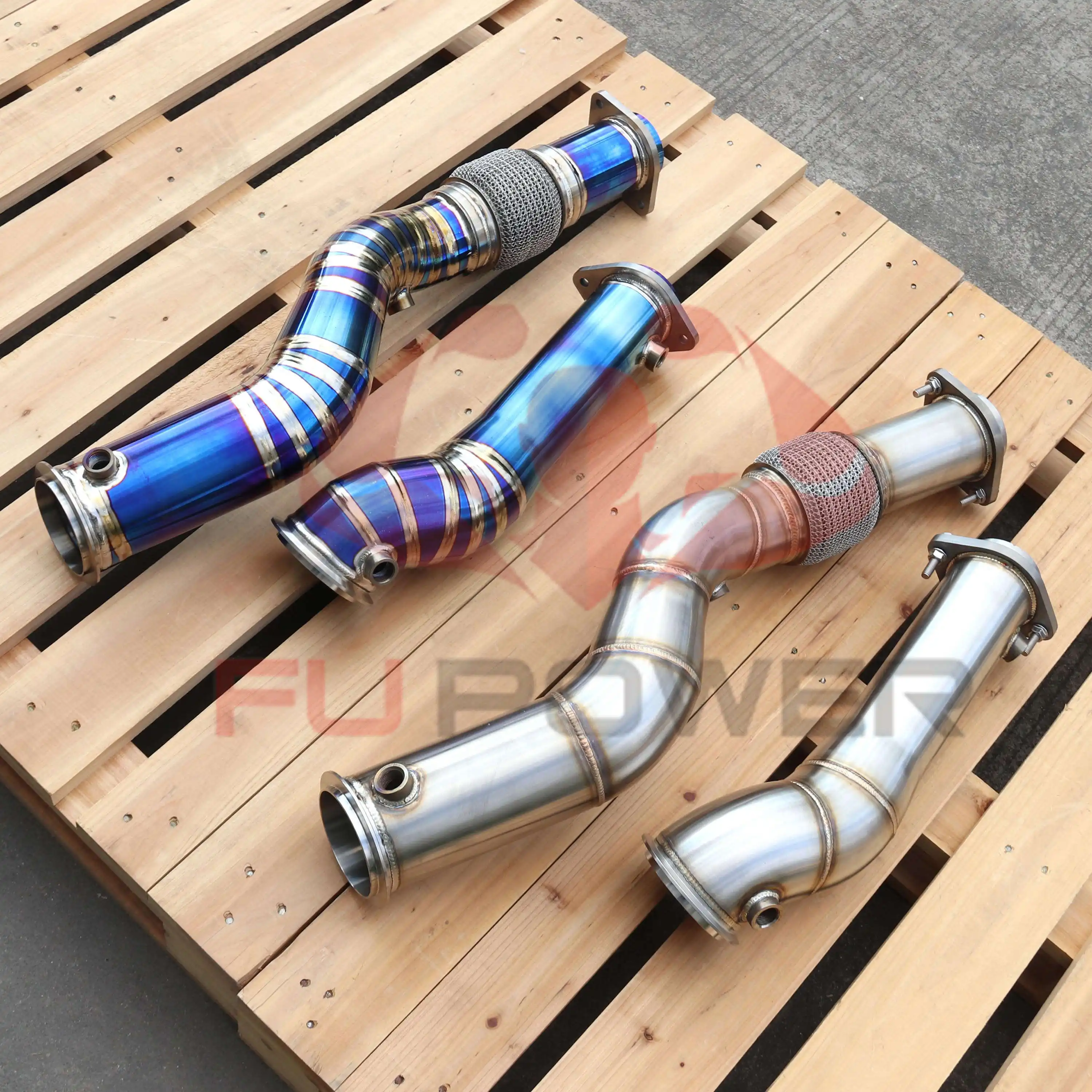 Accesorios para tubos de escape de Fupower-1 4