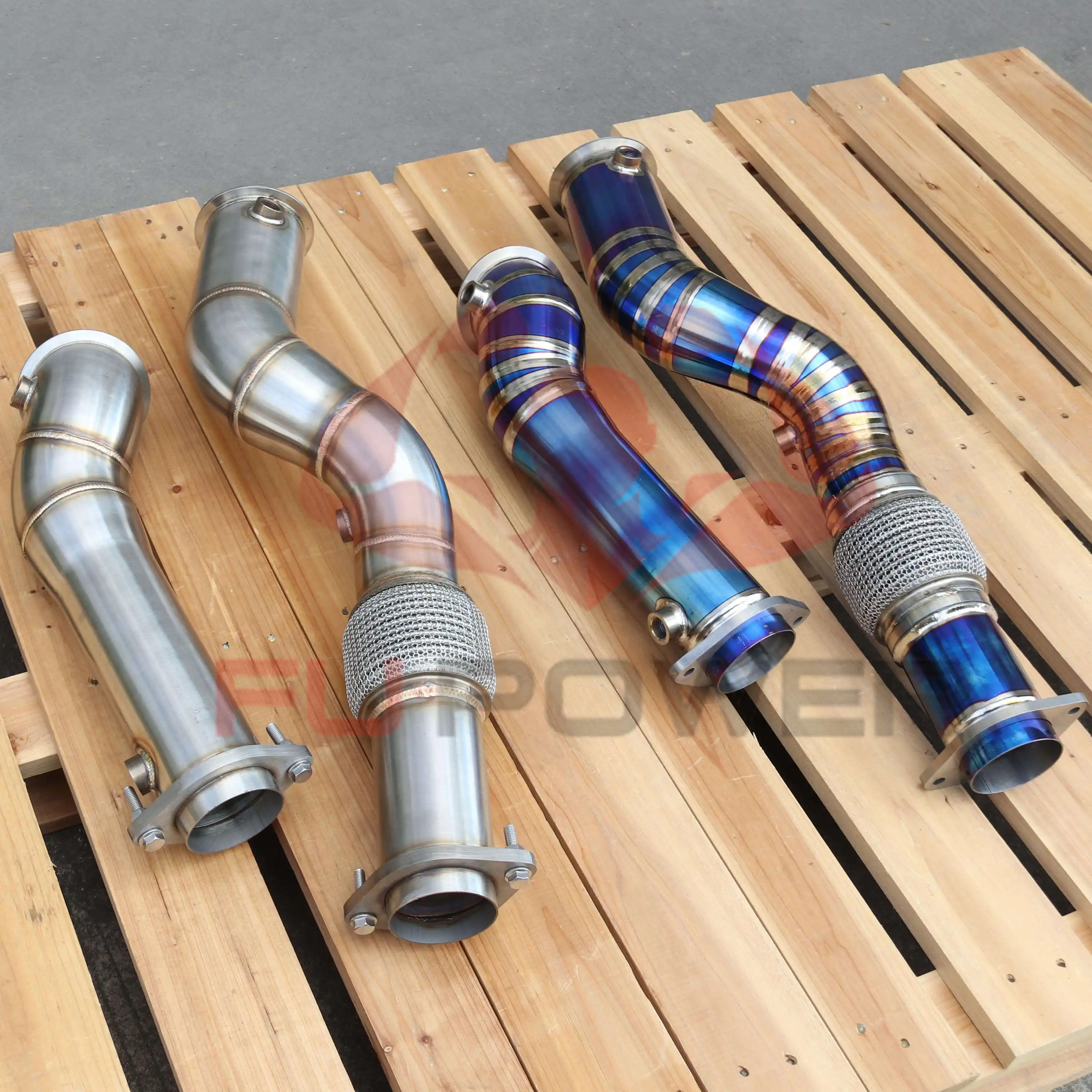 Accesorios para tubos de escape de Fupower-1 7