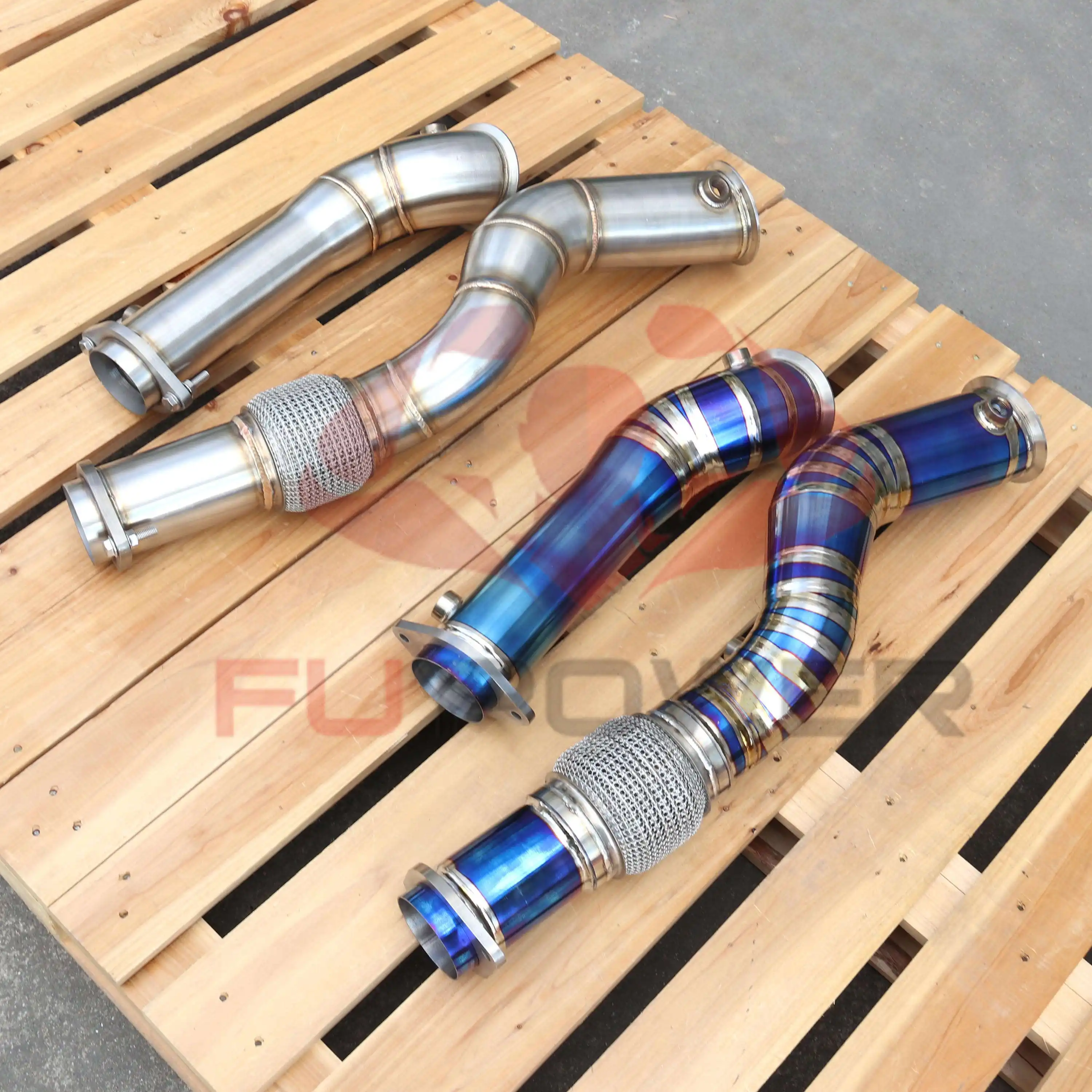 Accesorios para tubos de escape de Fupower-1 5