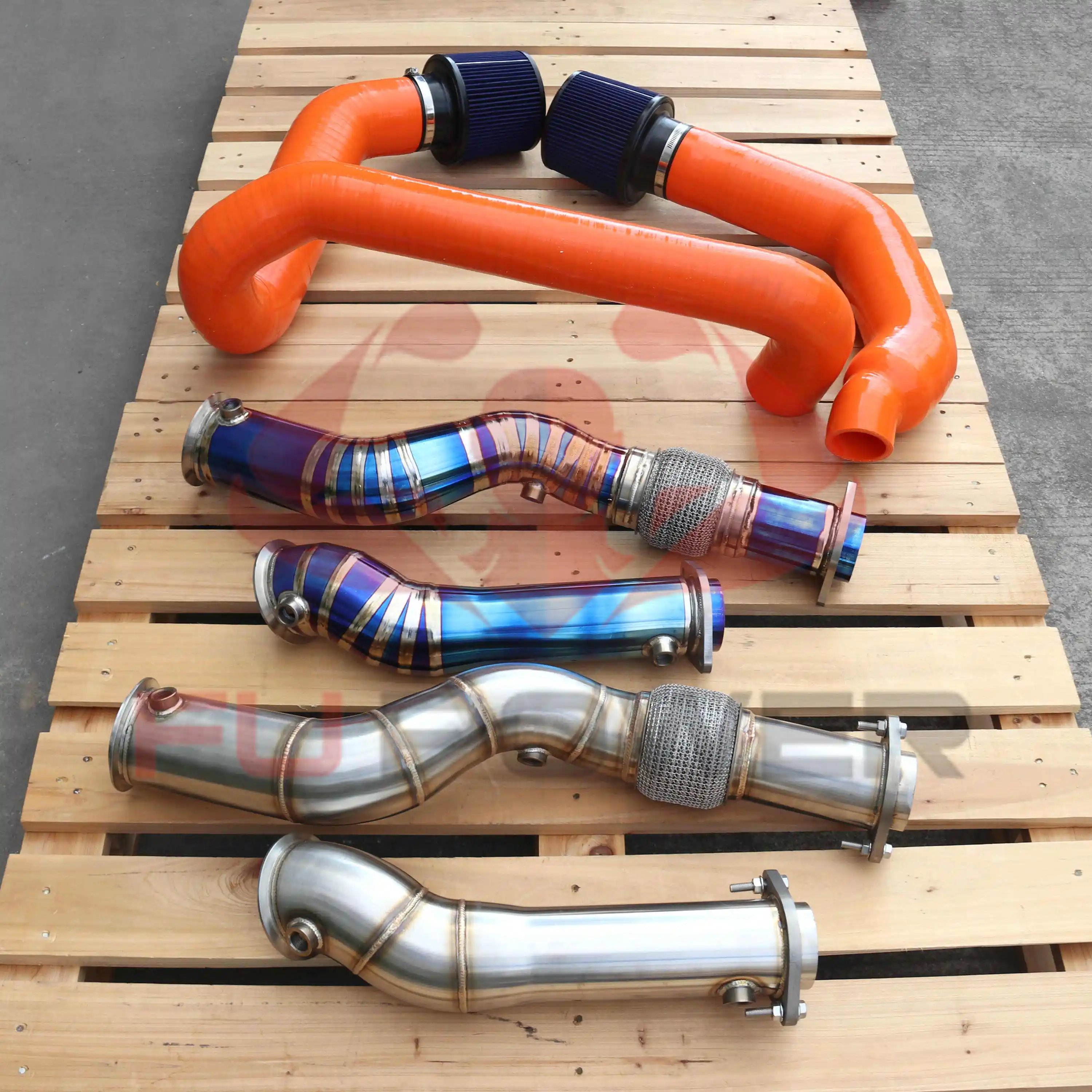 Sistemas de exaustão em aço inoxidável - - Fupower 4