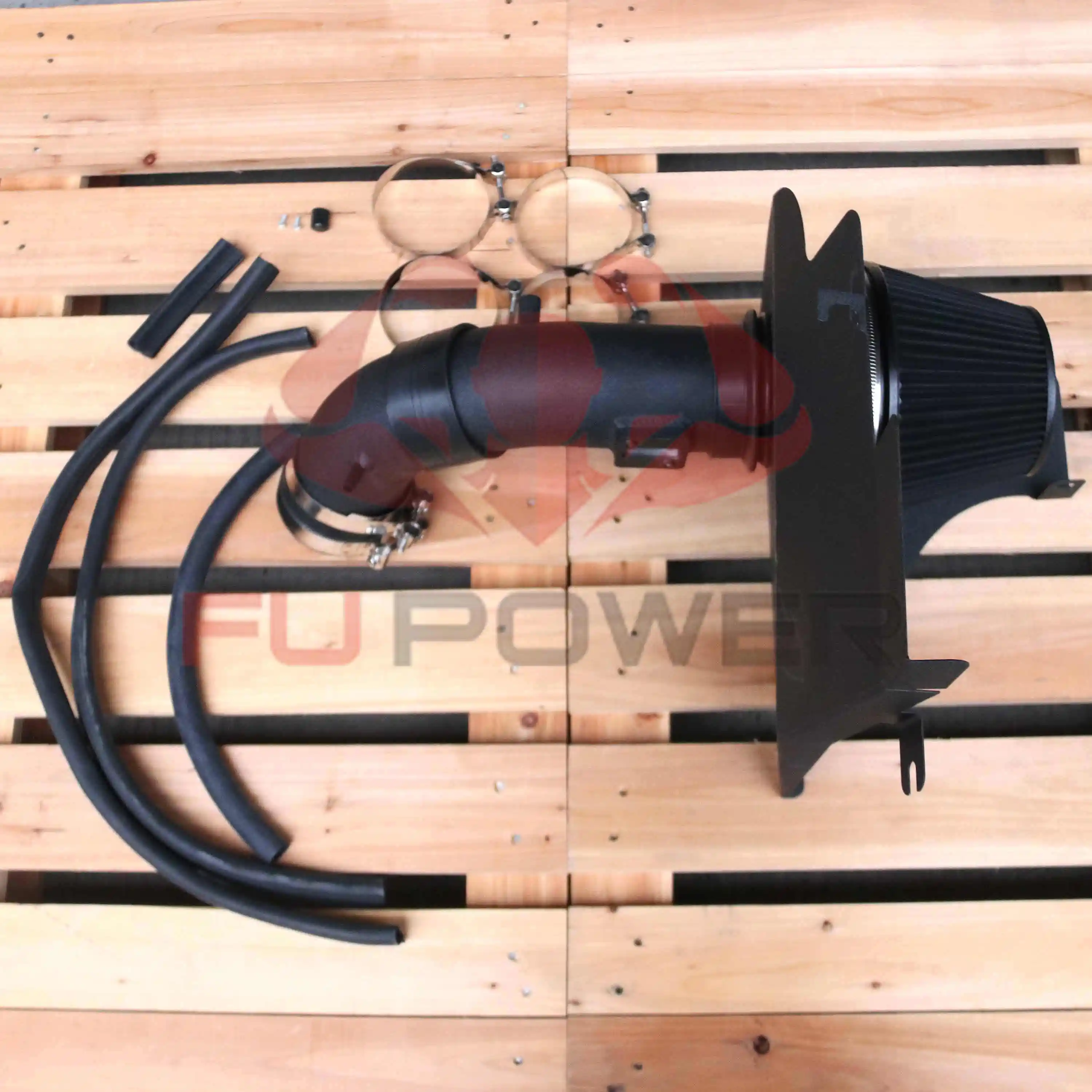 Heat Shield Cold Air Intake Kit with Filter For Ford Mustang 3.7L V6 11-14 1