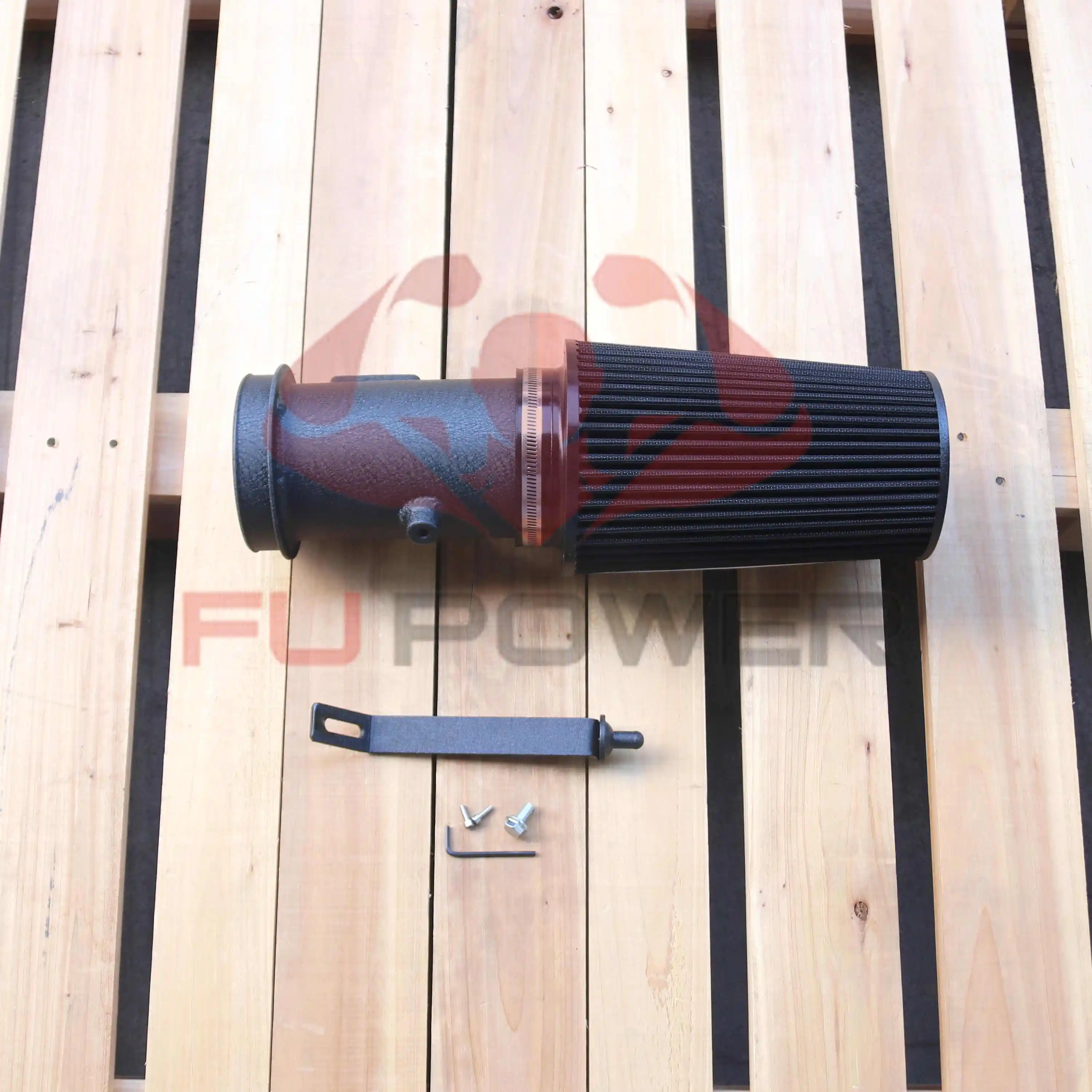 Tubo de admissão de ar Ford 6.4L Powerstroke Diesel 2008-2010 com filtro lubrificado 1