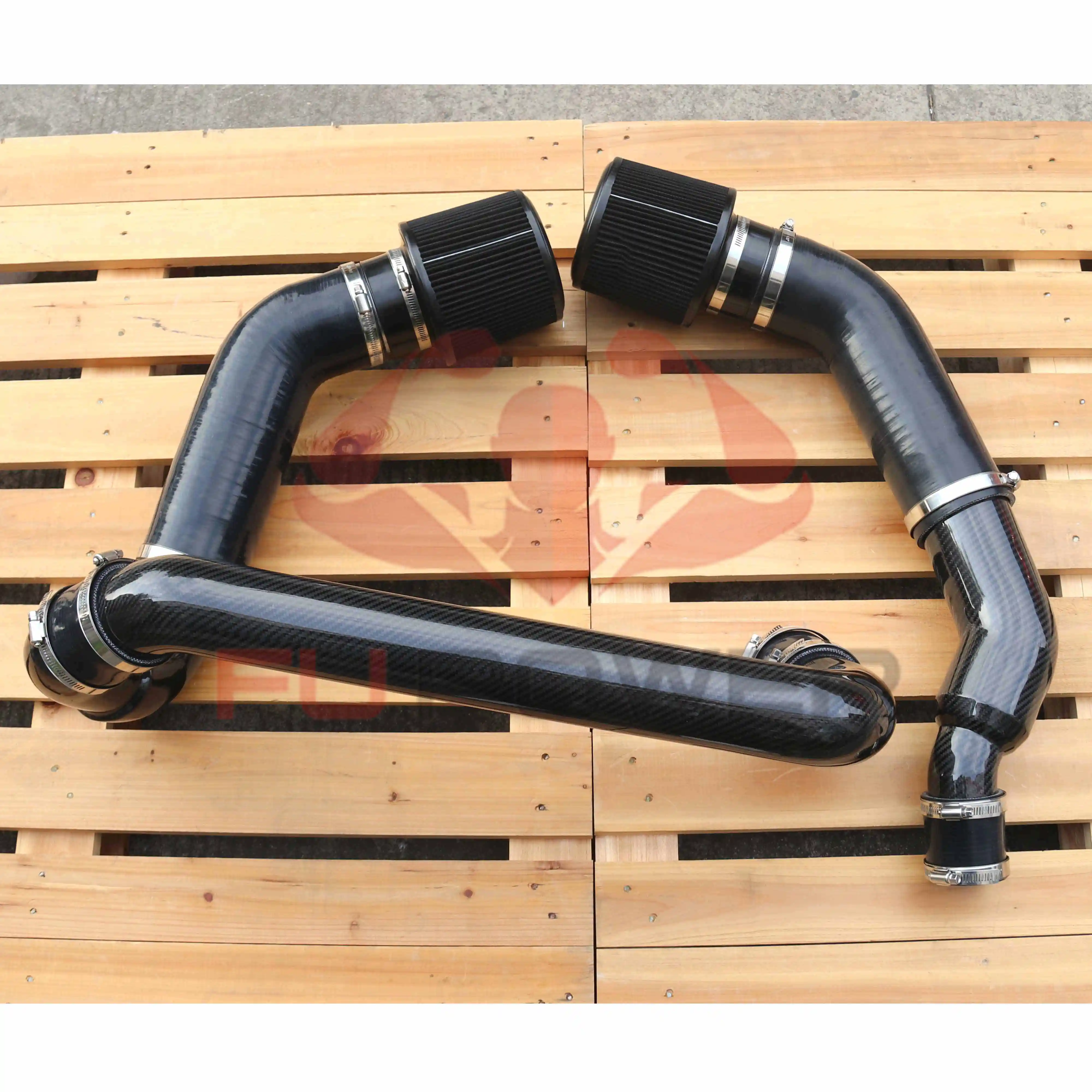 G80 M3 G82 G83 M4 DRY CARBON FIBER FRONT MOUNT INTAKES ( S58 2021+) 1