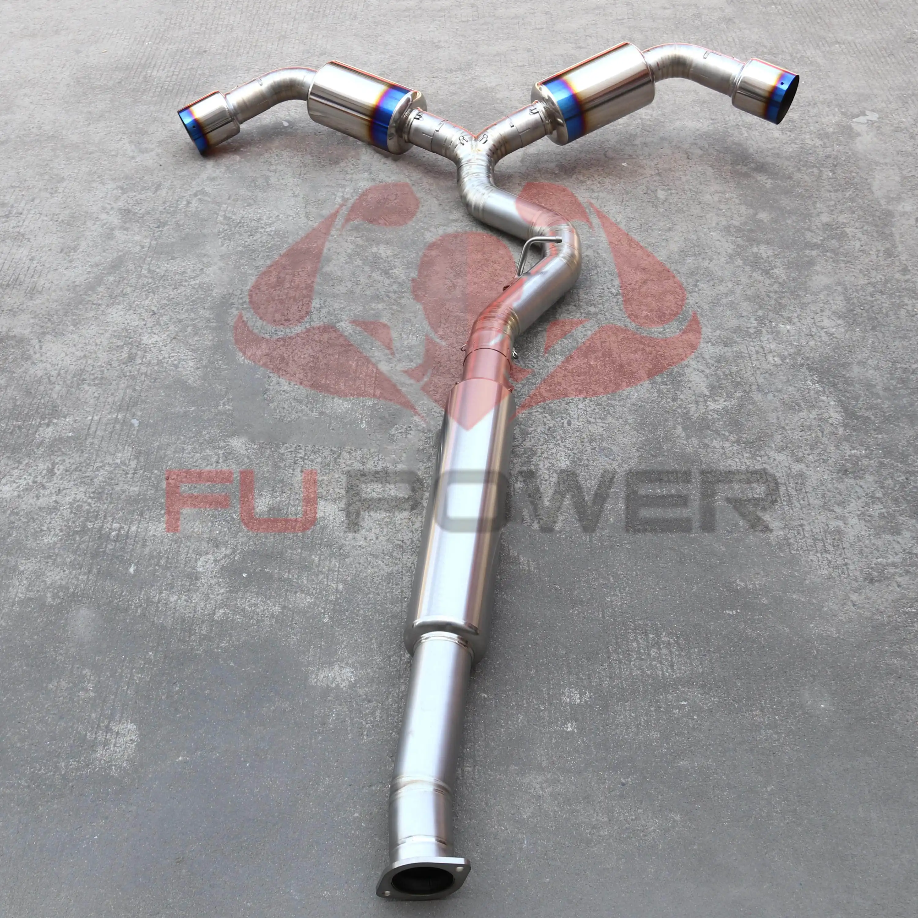 GR86/BRZ TYPE-D FULL TITANIUM MUFFLER KIT 22+ 1