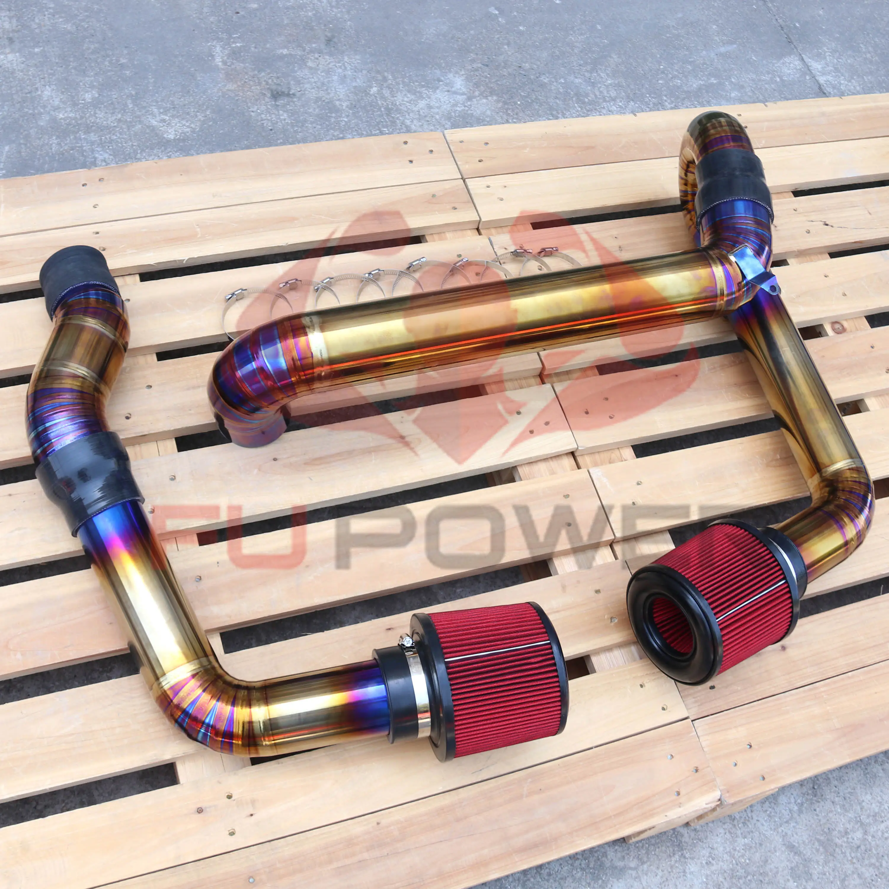 BMW G80 G82 M3 M4 FULL TITANIUM Front Mount Intake Competition S58 1