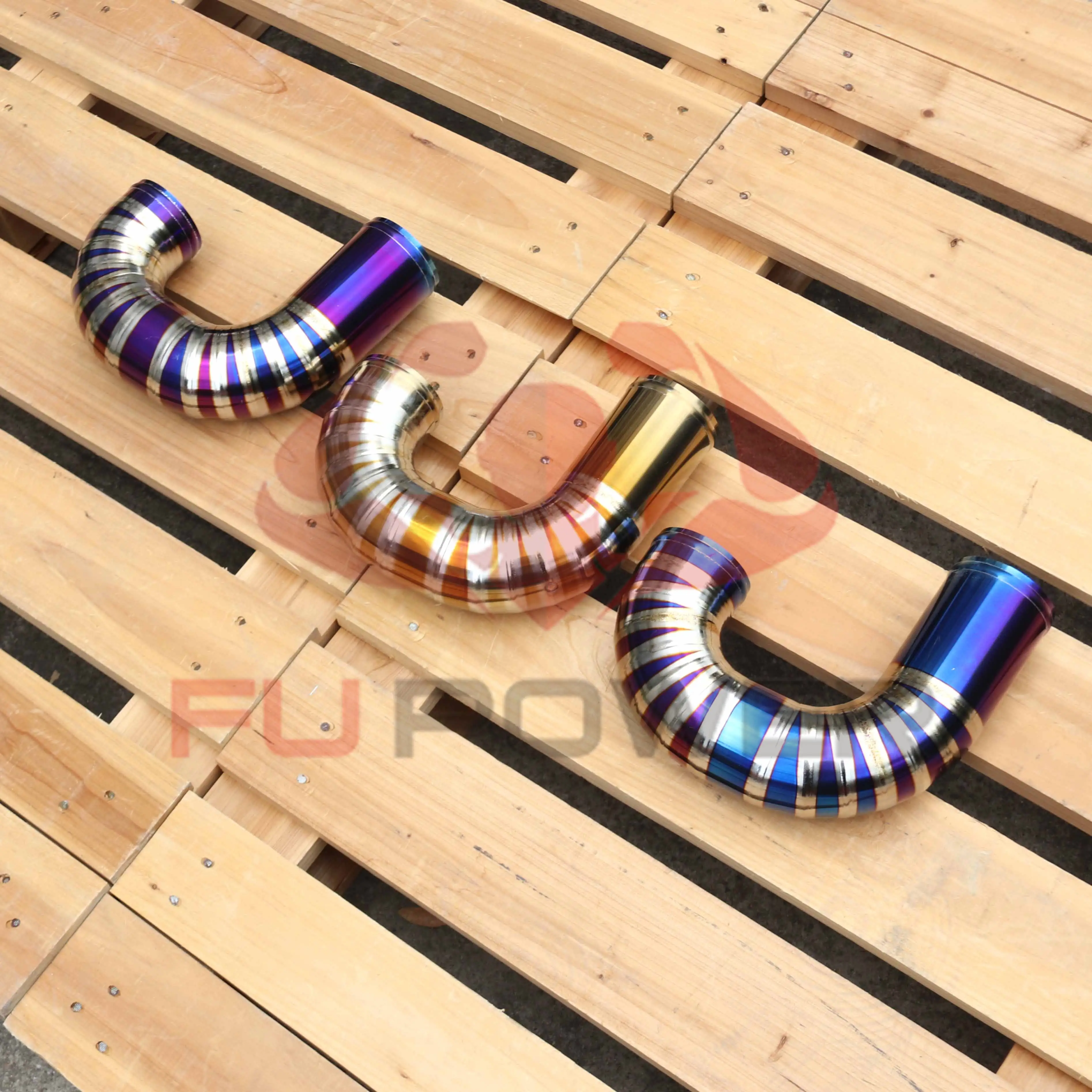 tuyau de charge en titane / tuyau d'admission d'air / tuyau d'échappement personnalisé 1