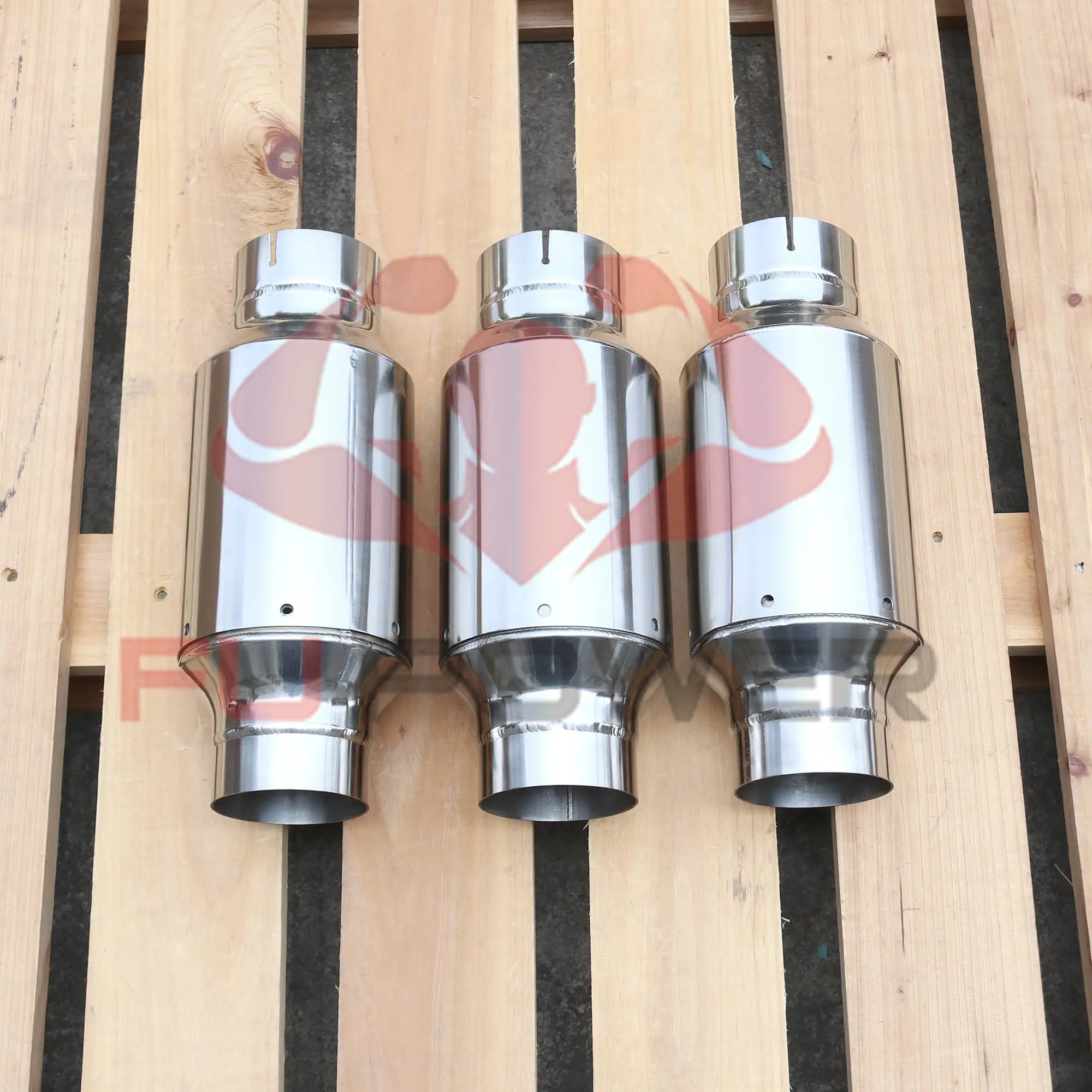 personalizar el silenciador de titanio de 4.5 pulgadas 1