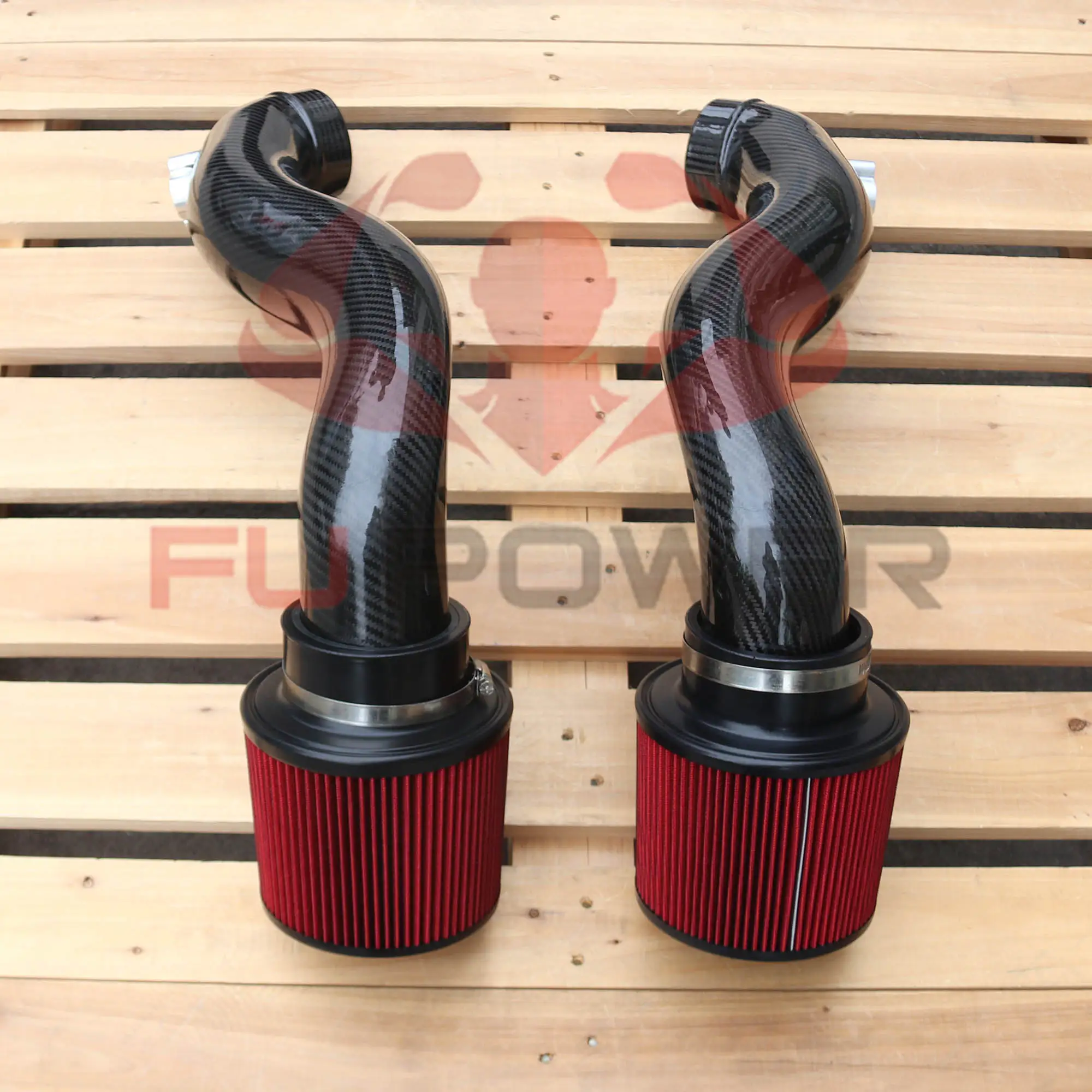 X5M X6M F85 F86 DRY CARBON FIBER INTAKE ROUND 1