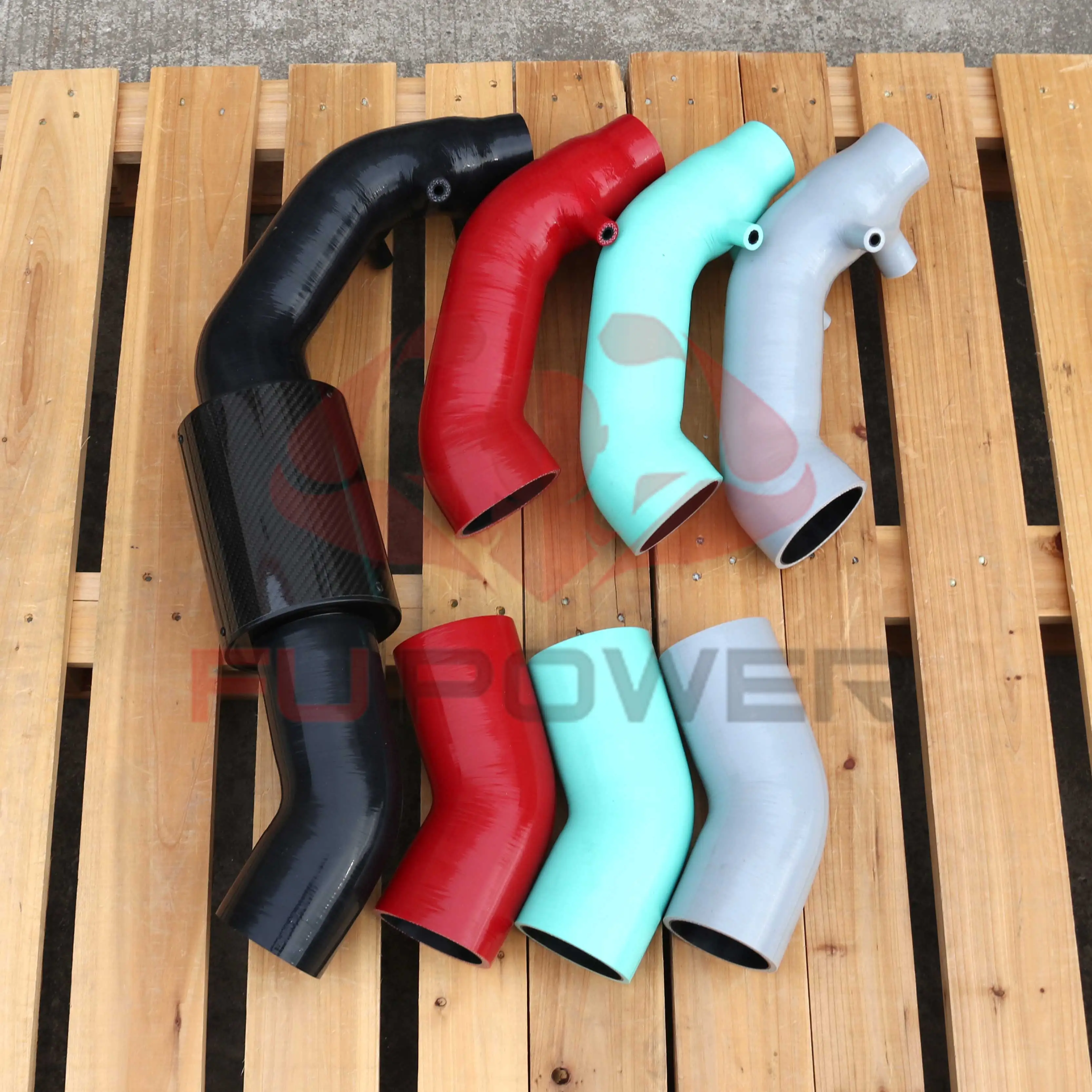 SILICONE INTAKE PIPE FIAT ABARTH 124 SPIDER COLD AIR INTAKE HOSE 1