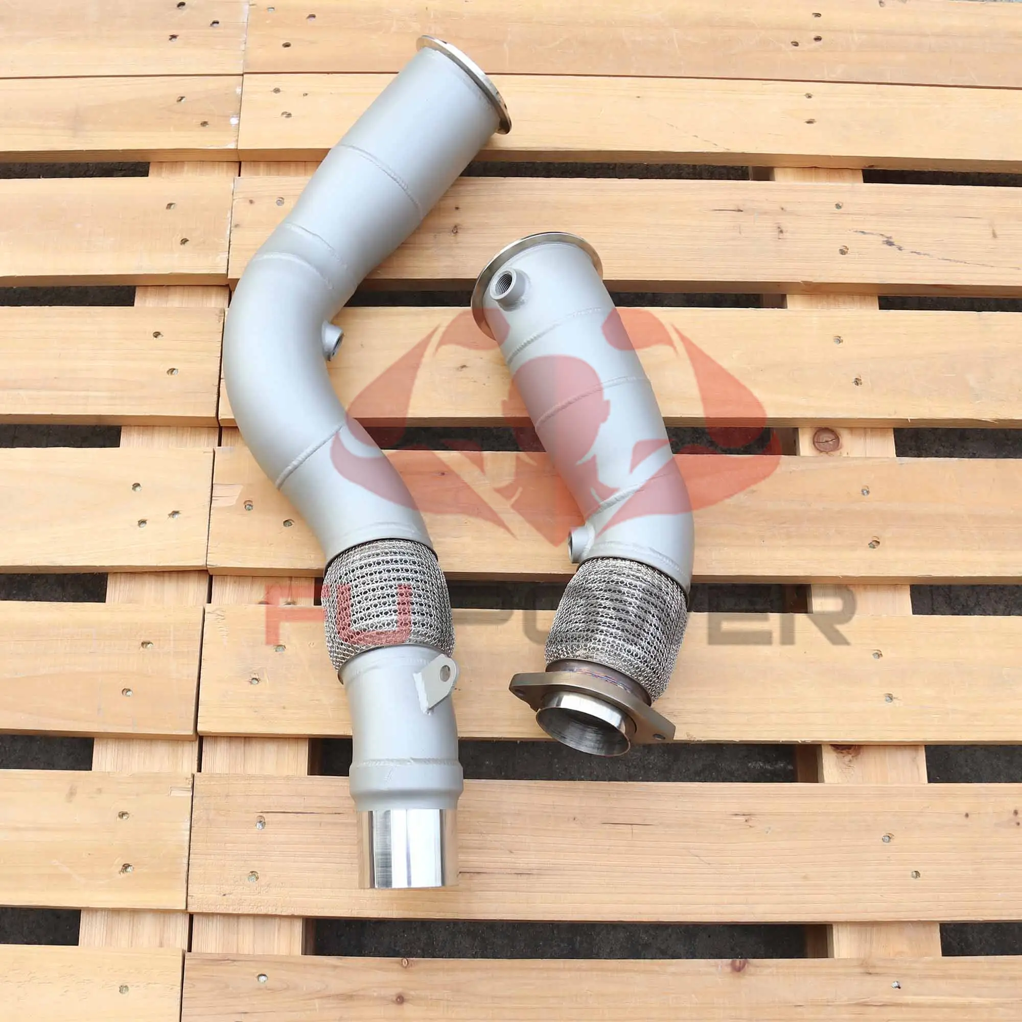 Recubrimiento de cerámica SS304 Down Pipe S55 F80 F82 M3 M4 1