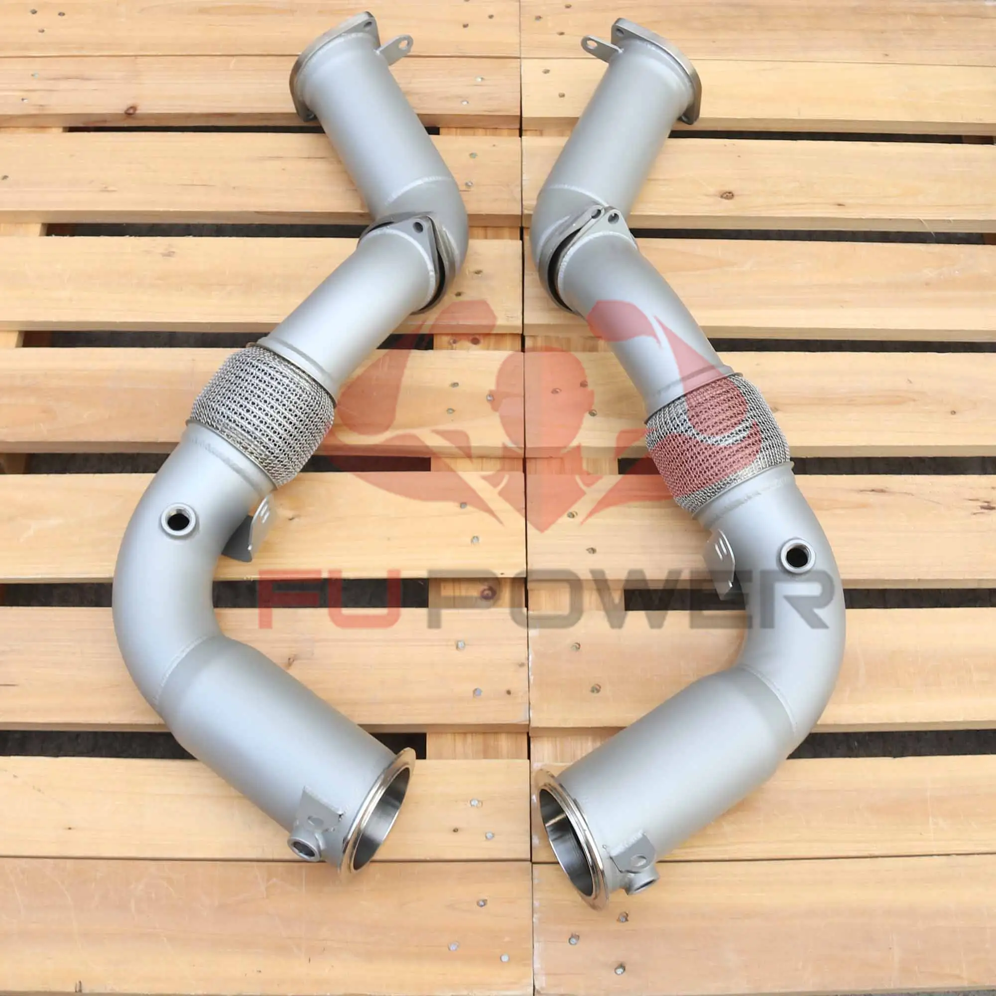 Ceramic Coating SS304 Downpipe BMW G90 M5 M8 1