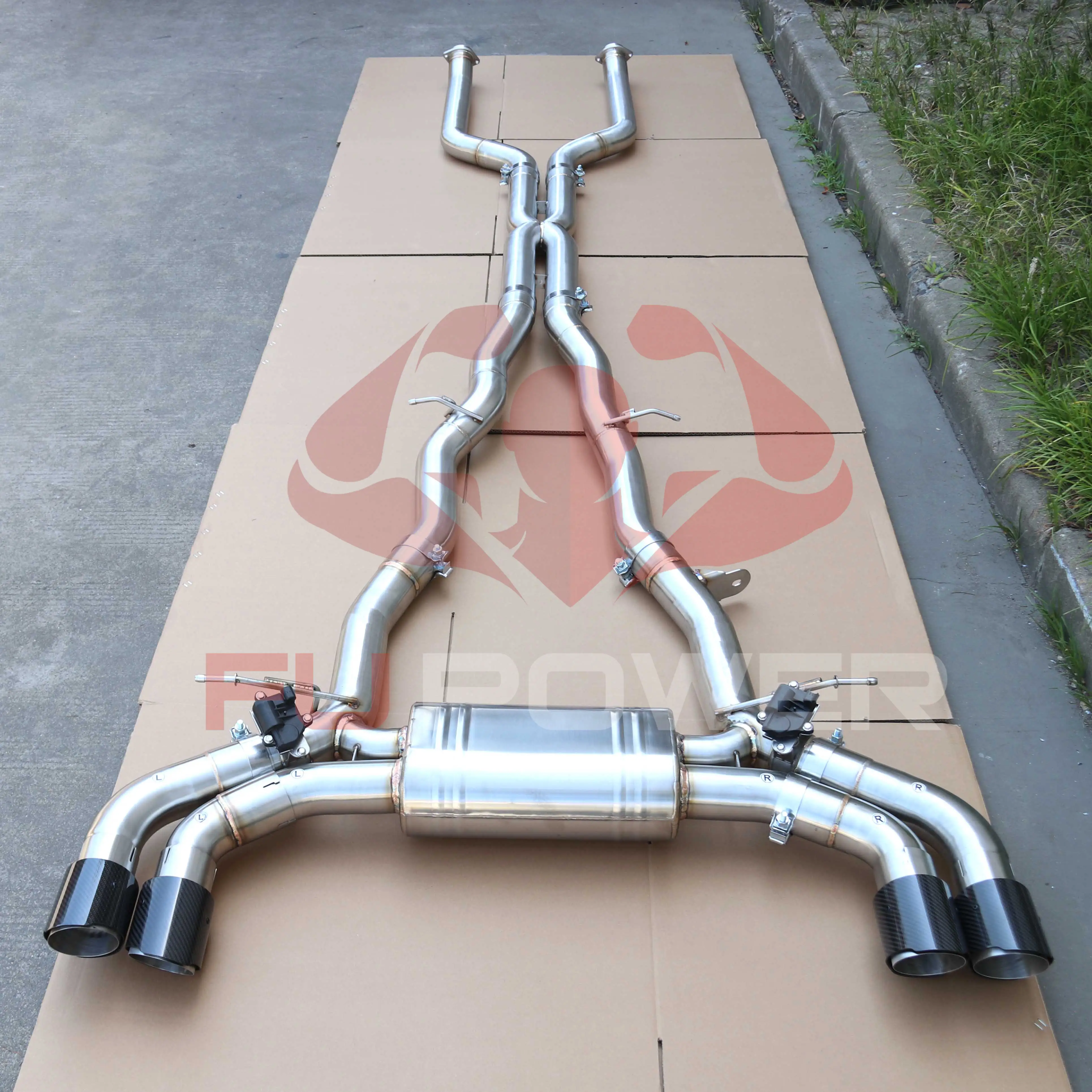 High performance racing exhaust M5 M6 G90 Catback 1