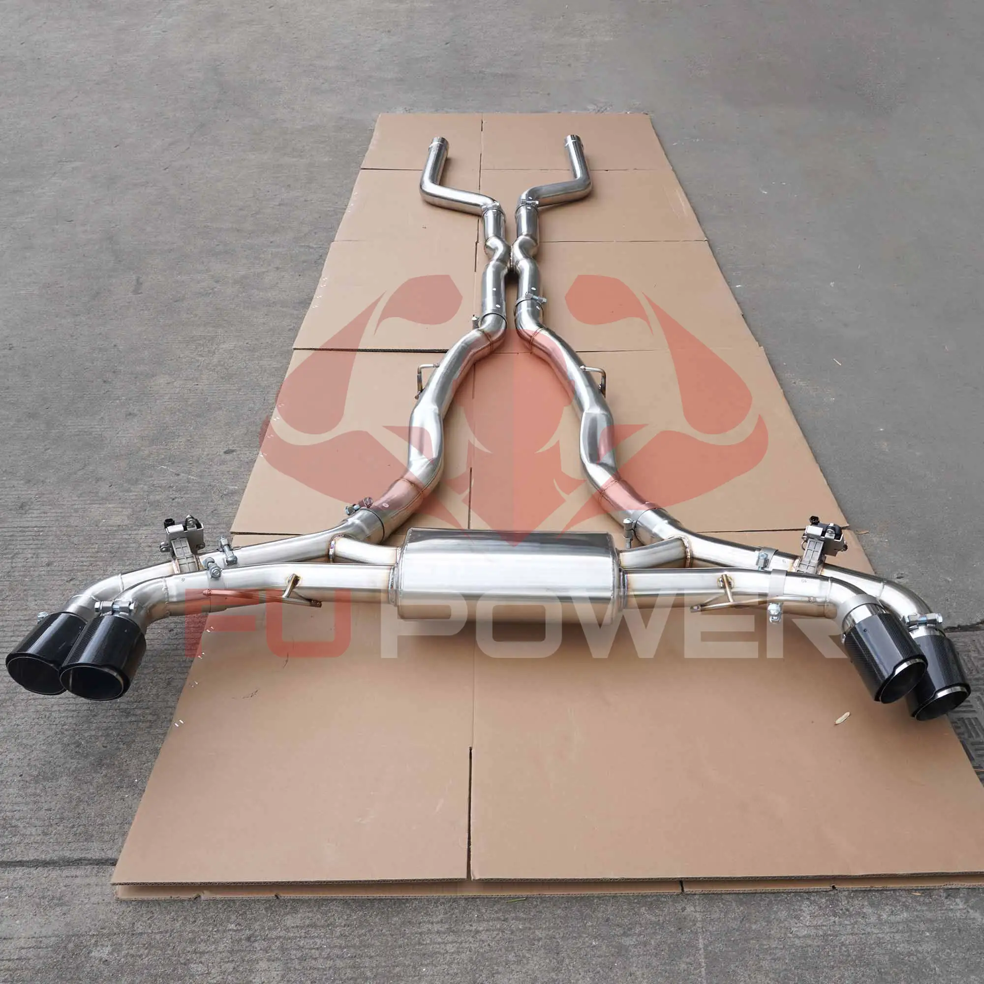 BMW X5M X6M F95 F96 4.4T 2020-2024 CATBACK 1