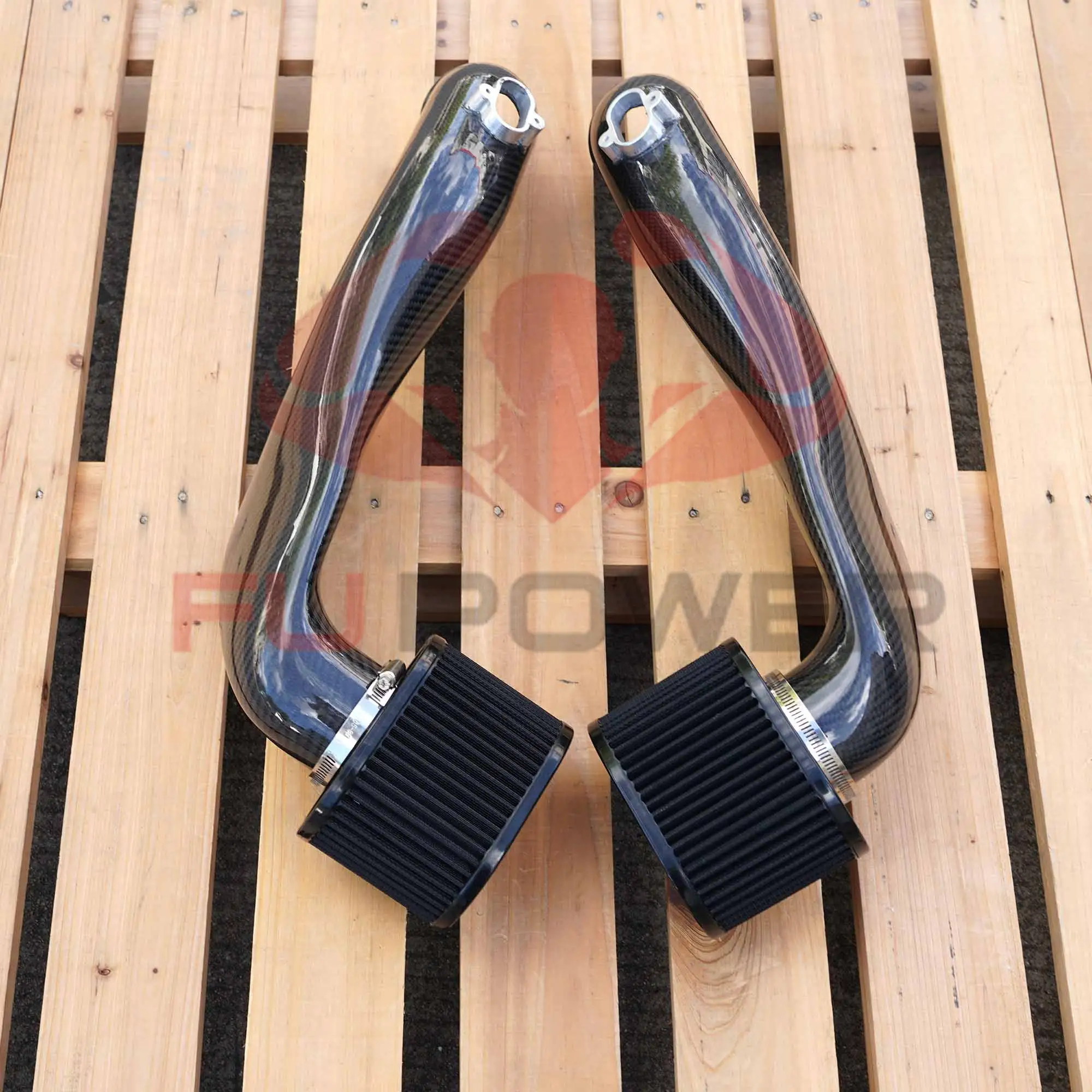 X5M X6M F85 F86 DRY CARBON FIBER INTAKE FLAT 1