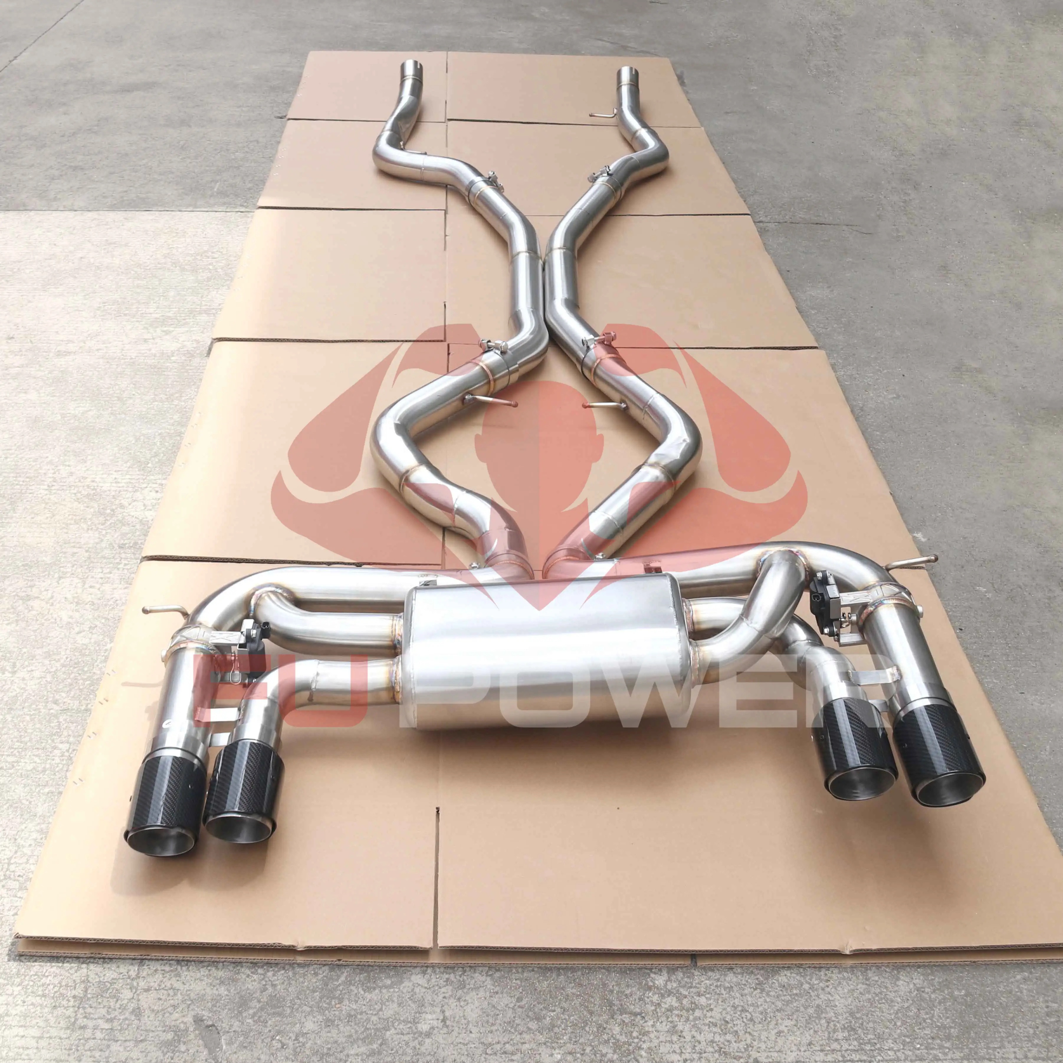 X5M X6M F85 F86 4.4T CATBACK EXHAUST 2015-2019 1