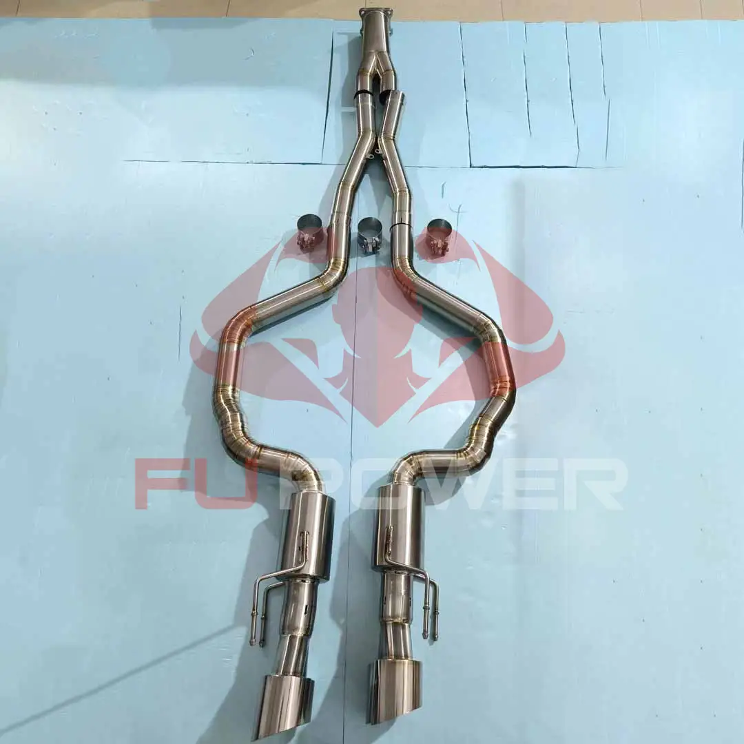 Exhaust Valved Exhaust System for Chevrolet Corvette Z06 C6 1