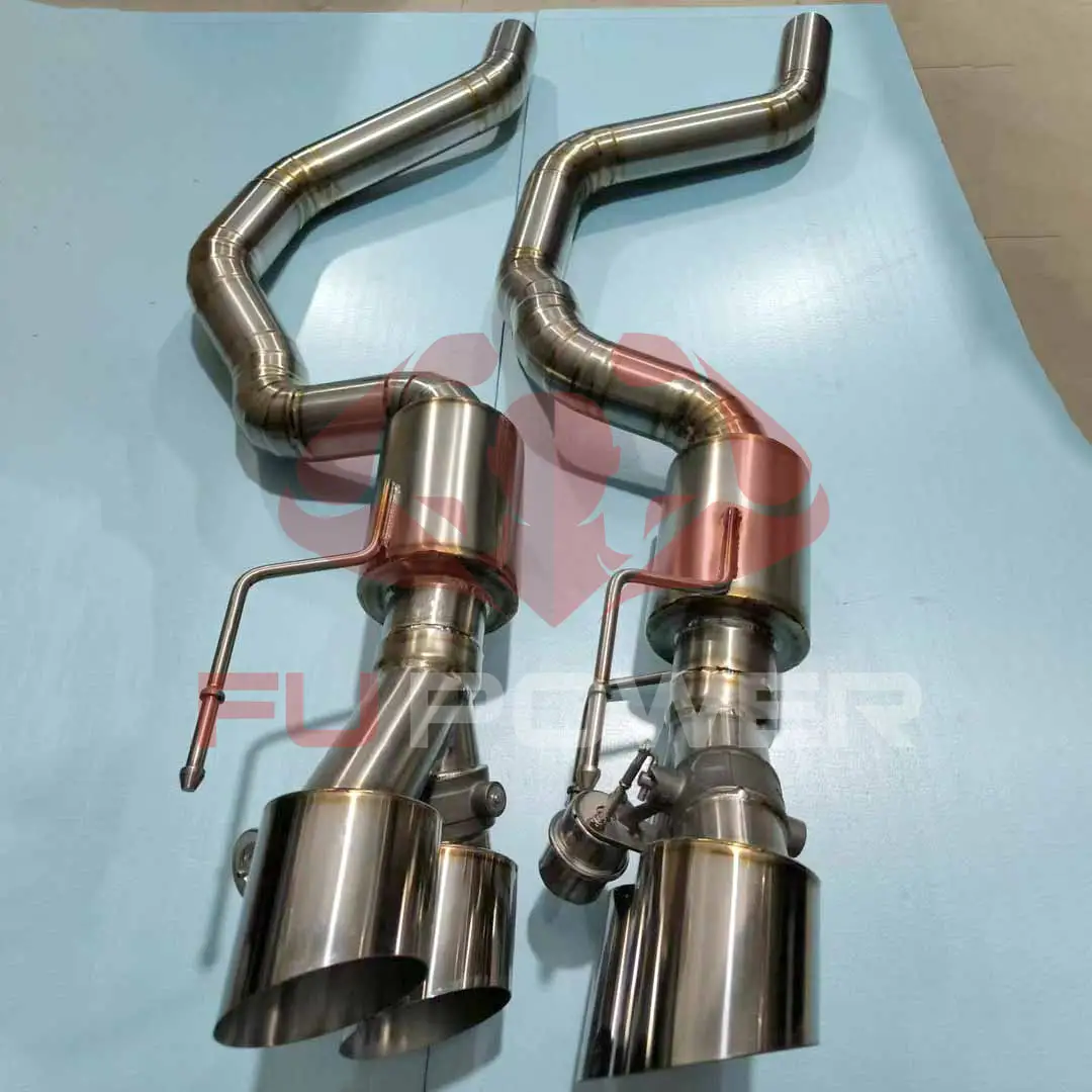 Chevrolet Corvette Z06 C6 Exhaust muffler Valved Exhaust System 1