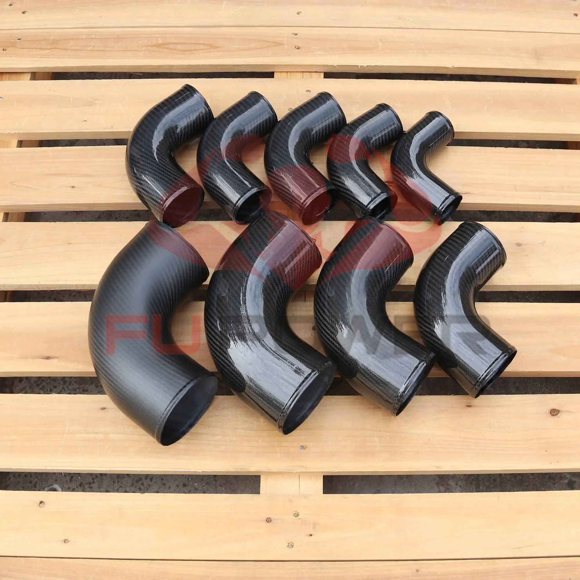 Tube de fibre de carbone sec de 40 mm de haute qualité de haute qualité. 1