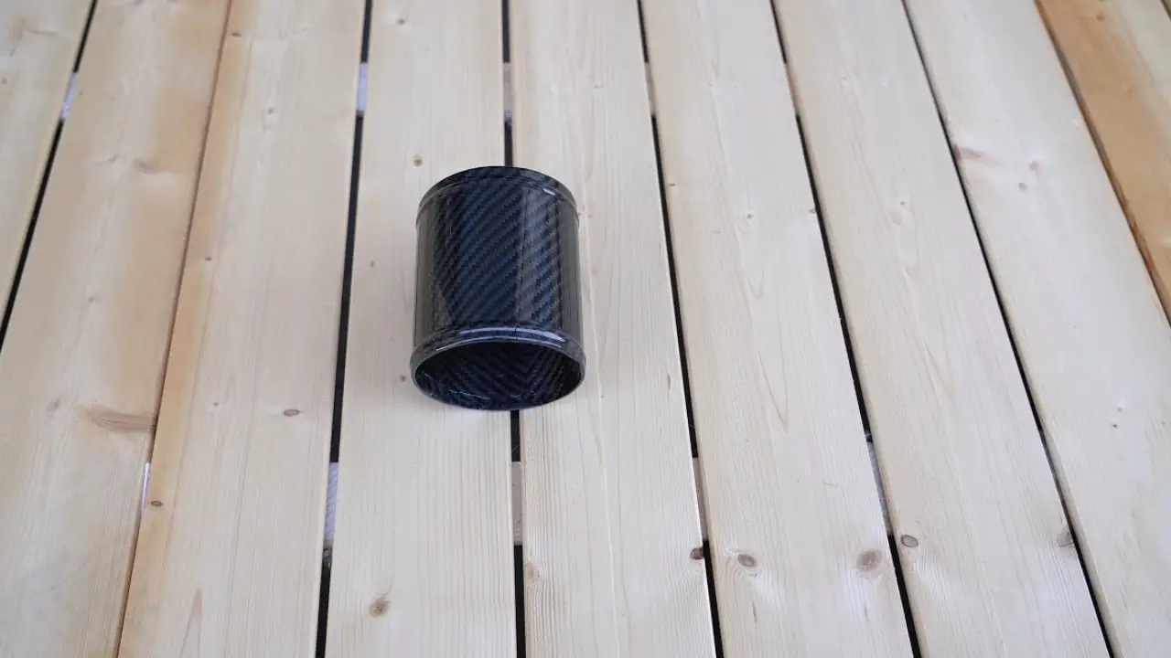 3,5&quot; Trockenkohlenstofffaserrohr 1