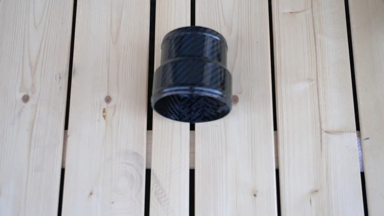 أنبوب مخفض من ألياف الكربون الجافة مقاس 3.0&quot;-3.5&quot; 1