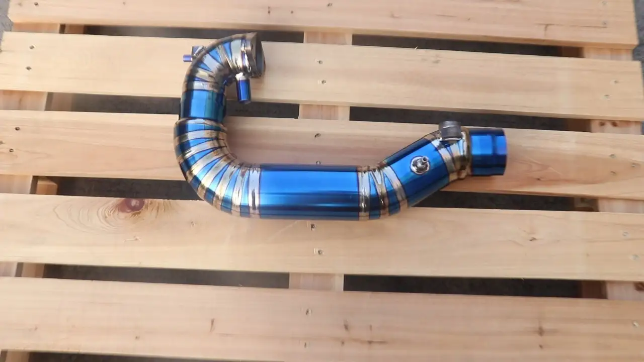 Pour Honda Civic 11e génération turbo tuyau d'admission en titane 22-24 1