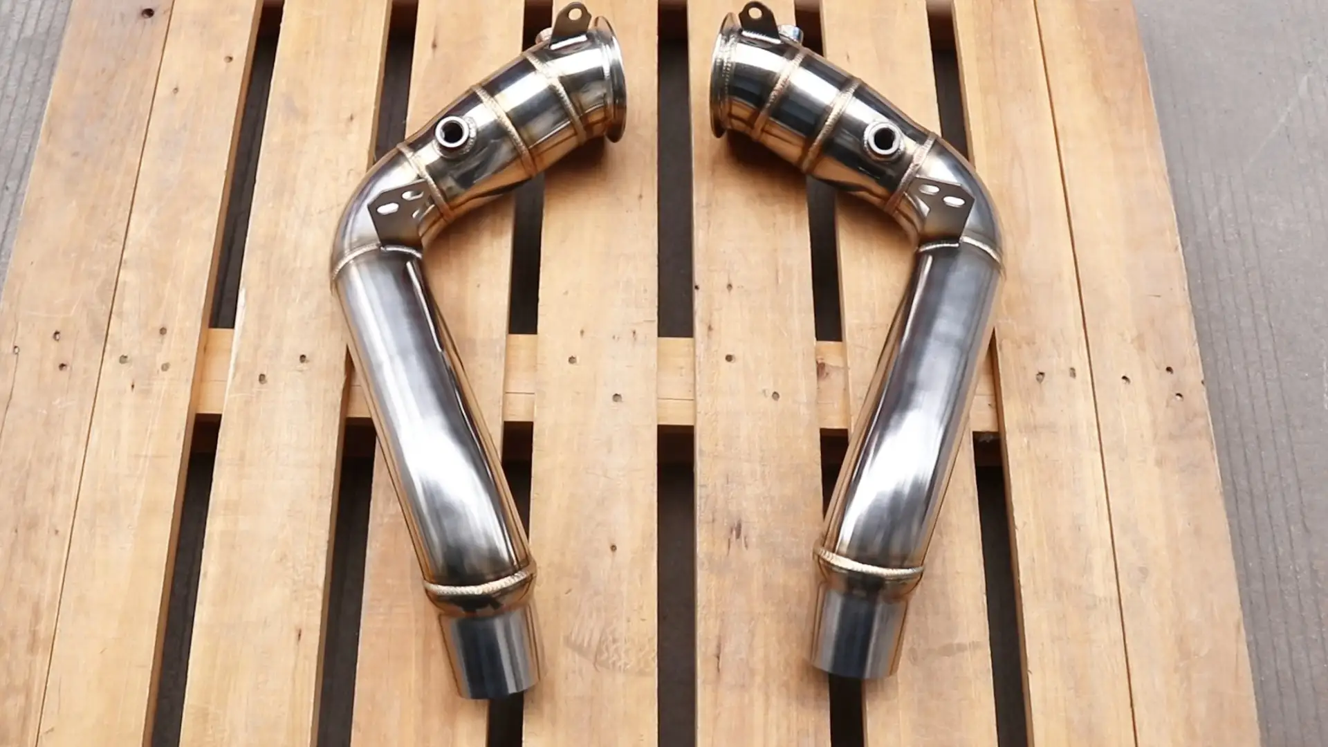 BMW F10 M5 F1X M6 ( S63TU 2012-2017 ) Stainless Steel DOWNPIPE COMBO PACK N63 1