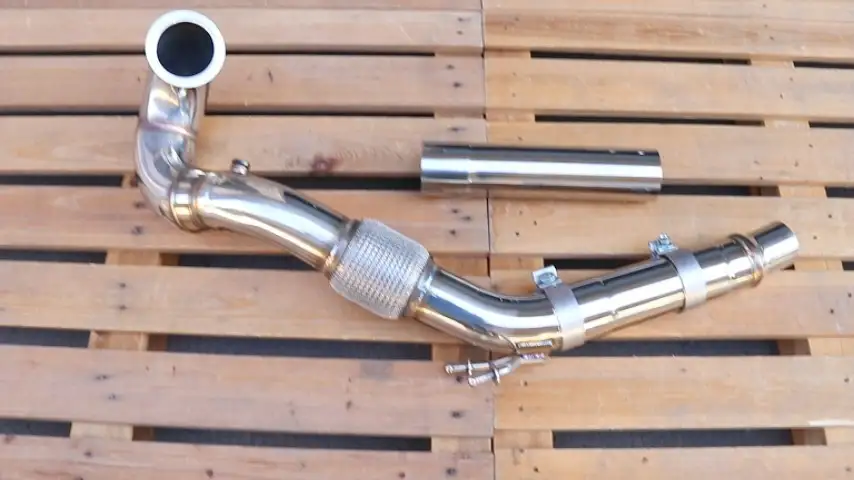 Tubo de escape de alto caudal VW GOLF MK7/7.5 MK8 GTI 2.0T Tubo de escape 1