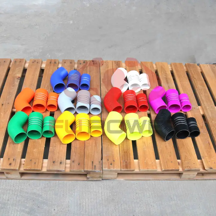 Tuyau Silicone 200mm Tuyau Silicone Noir Pour Voiture - Diamètre Intérieur 54mm, Longueur 200mm - Résistant à -60°C à 300°C - Pour Liquide Refroidissement, Huile Tuyau Liquide Frein Huile