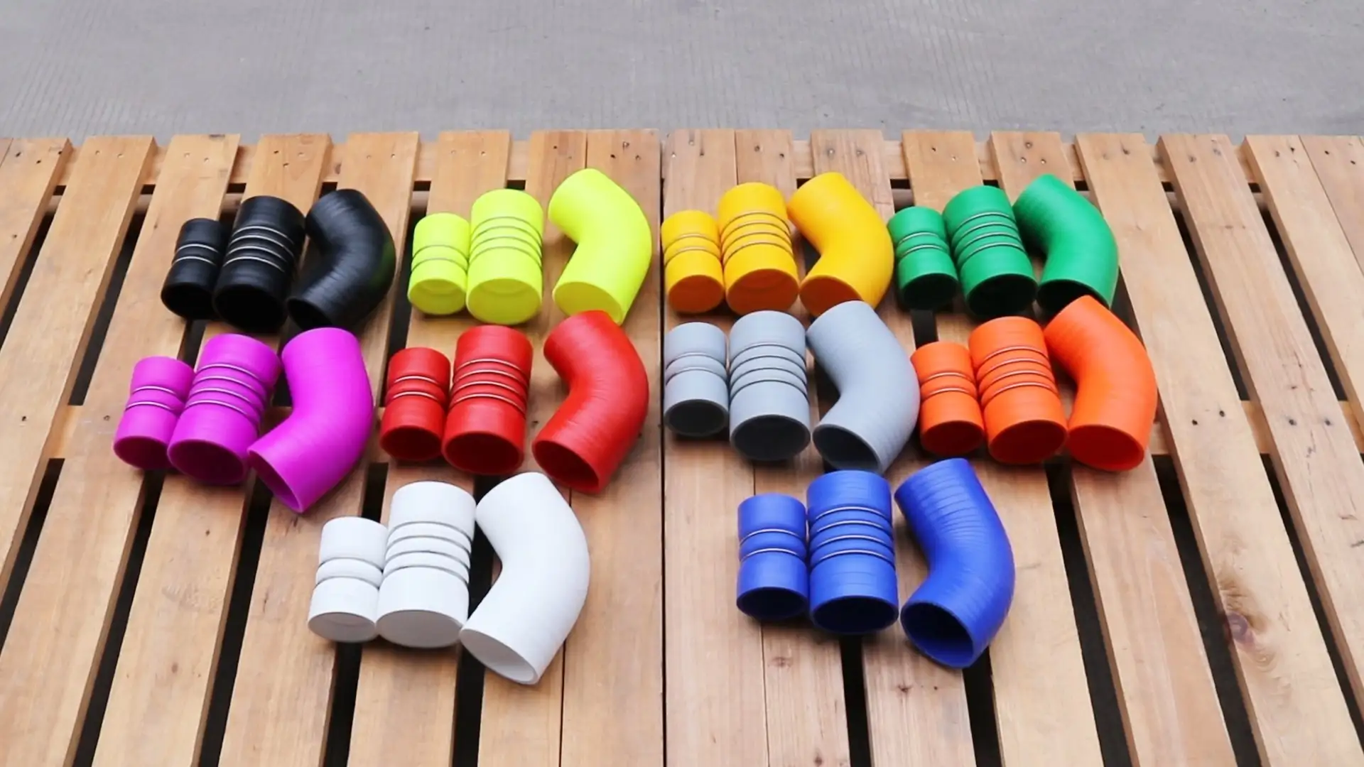 GM 6.6L デュラマックス ブーツキット ホース シリコン CAC インタークーラー ブーツキット 06-10 1