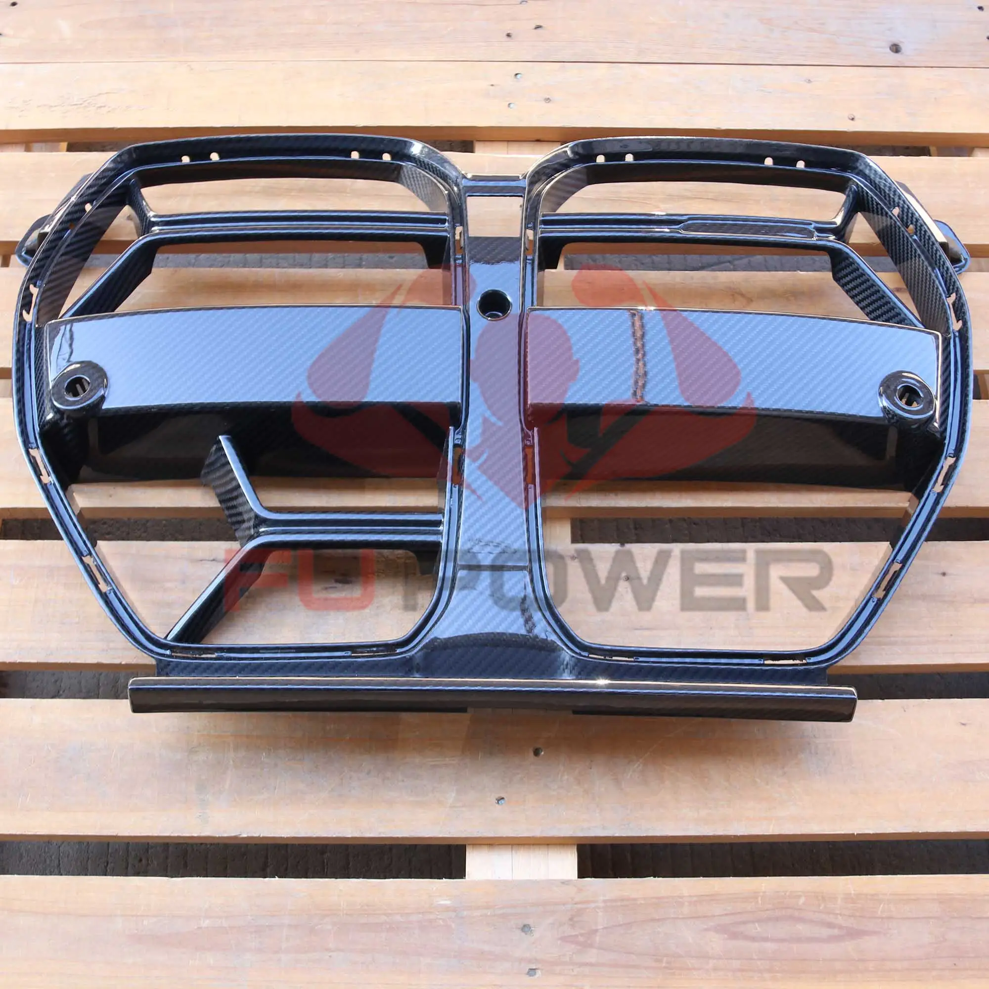 شبكة أمامية من ألياف الكربون m3 g80 m4 g82 مع ملحقات 1