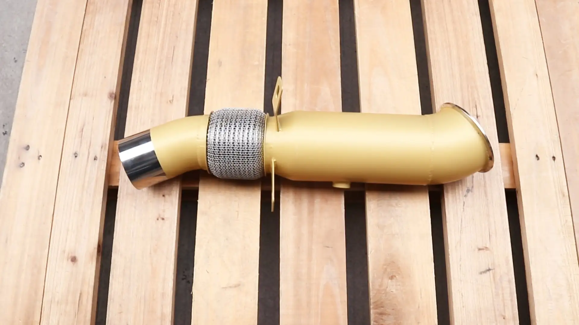 Ceramic Coating SS304 Downpipe BMW F10 F07 F18 F15 F16 535i 535GT 535Li X5 X6 N55 3.0T 1